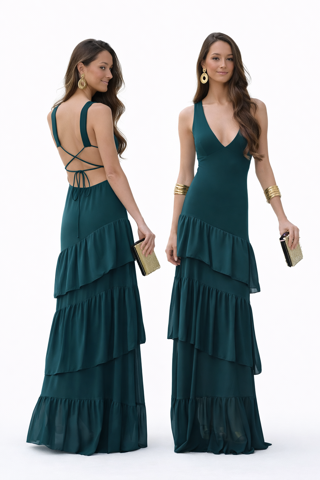 Vestido Noir Riviera – Elegancia que cautiva