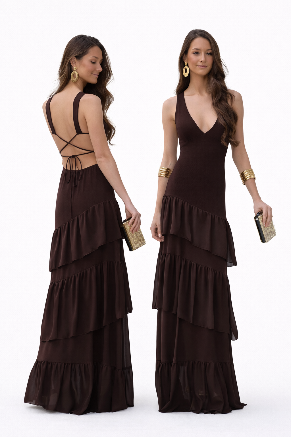 Vestido Noir Riviera – Elegancia que cautiva