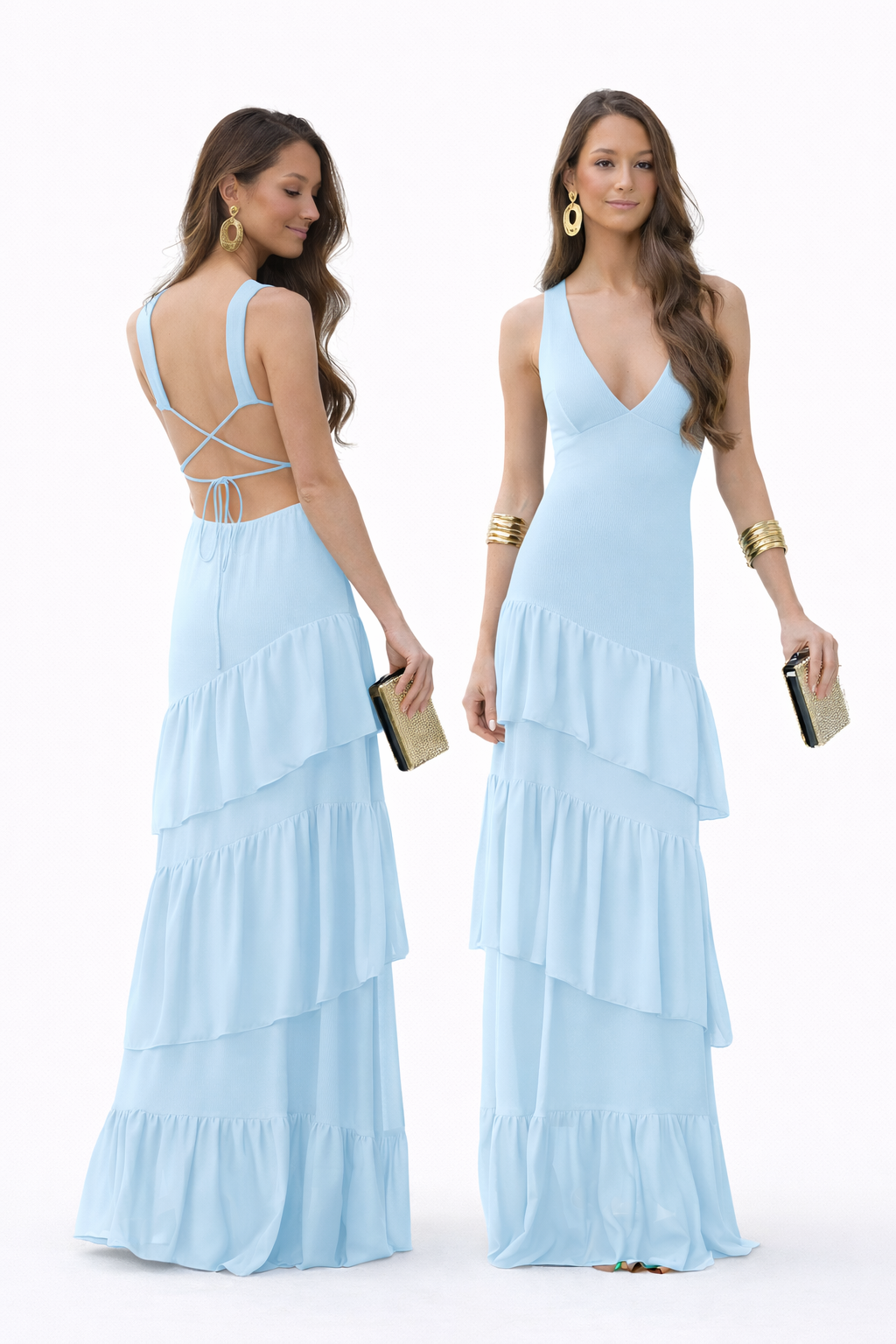 Vestido Noir Riviera – Elegancia que cautiva