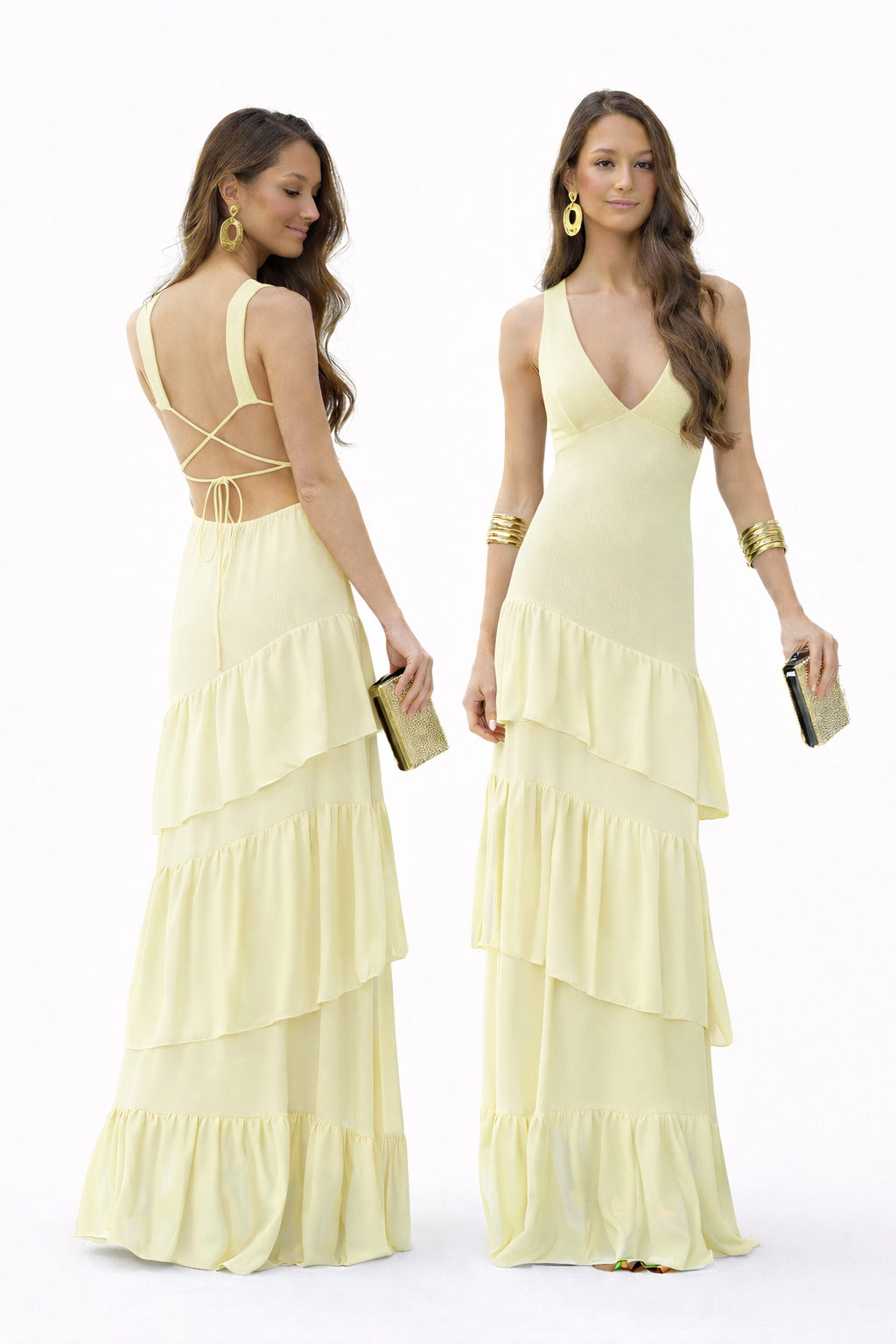 Vestido Noir Riviera – Elegancia que cautiva