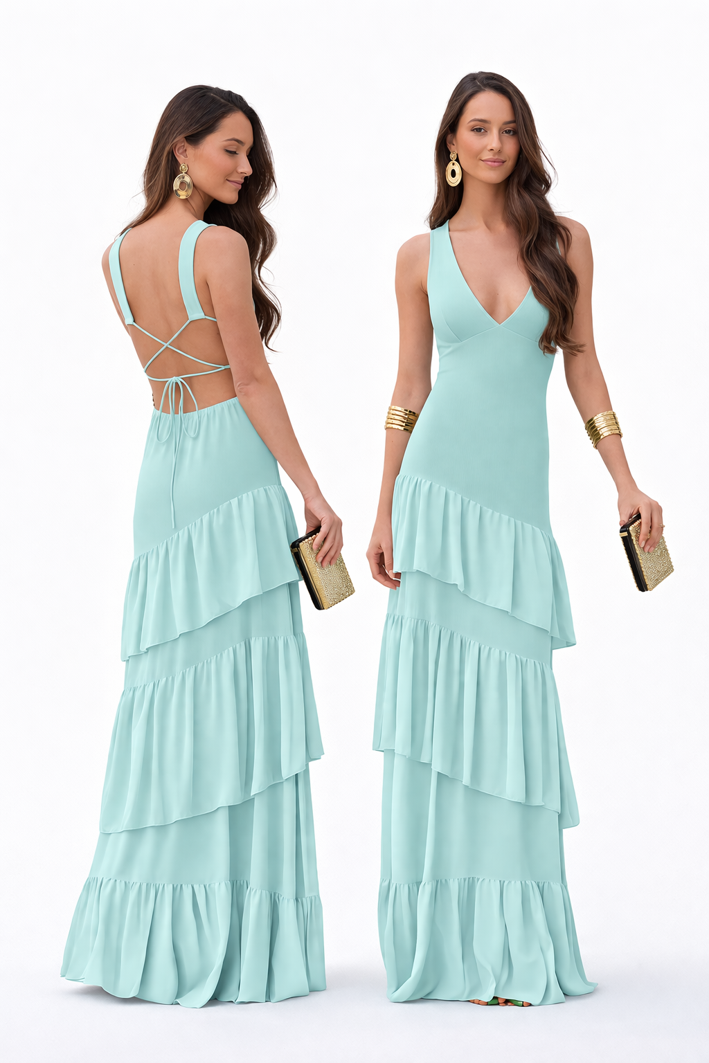 Vestido Noir Riviera – Elegancia que cautiva