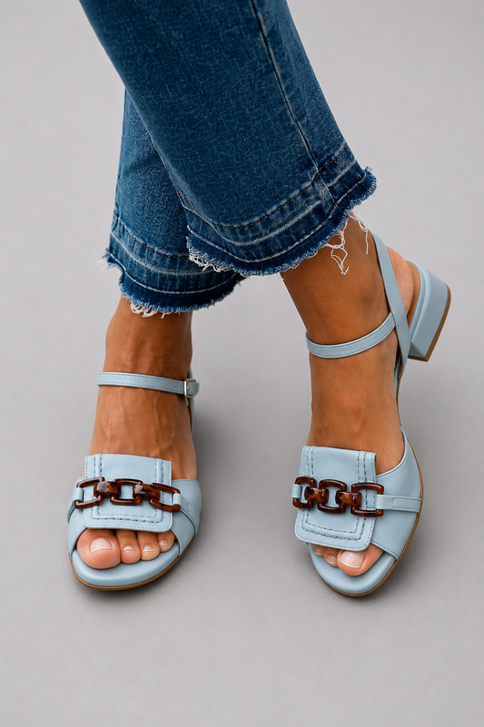 Azzurra™ | Sandalias «Elegancia costera»