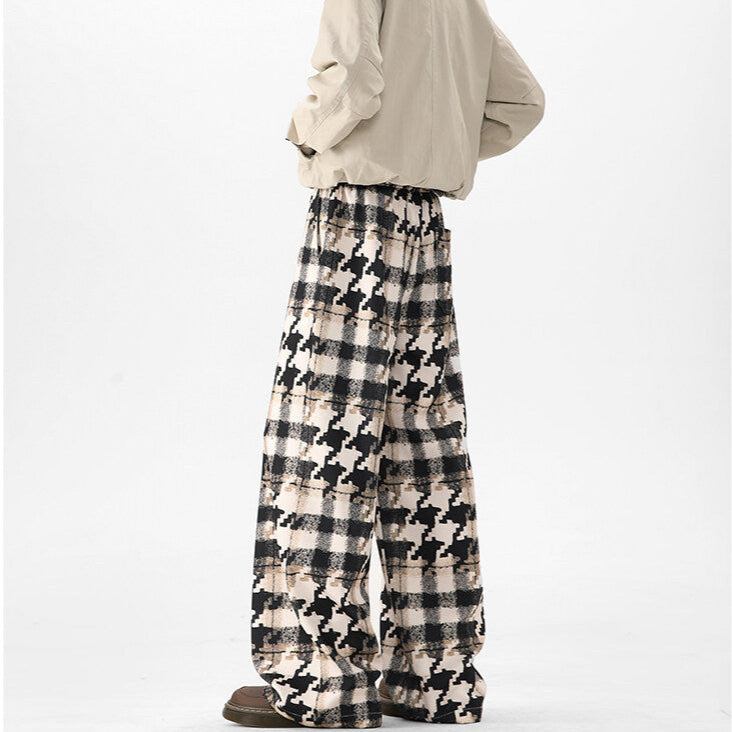 Pantalones Anchos de Cuadros Studio85
