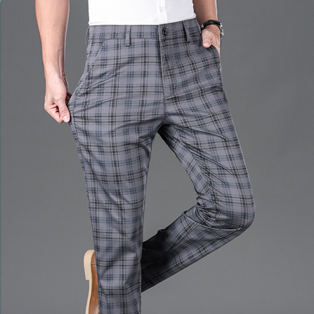 Pantalones a cuadros «Côte & Rue»