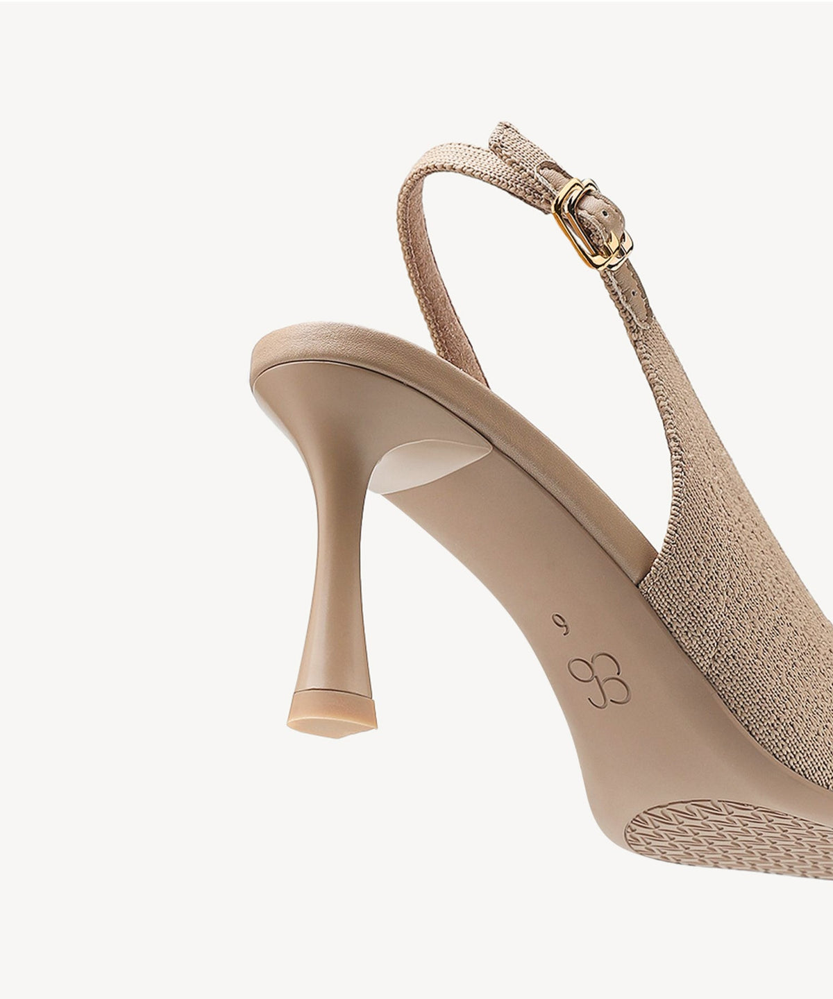 Contour V-Luxe Pointed Toe Heeled Slingback