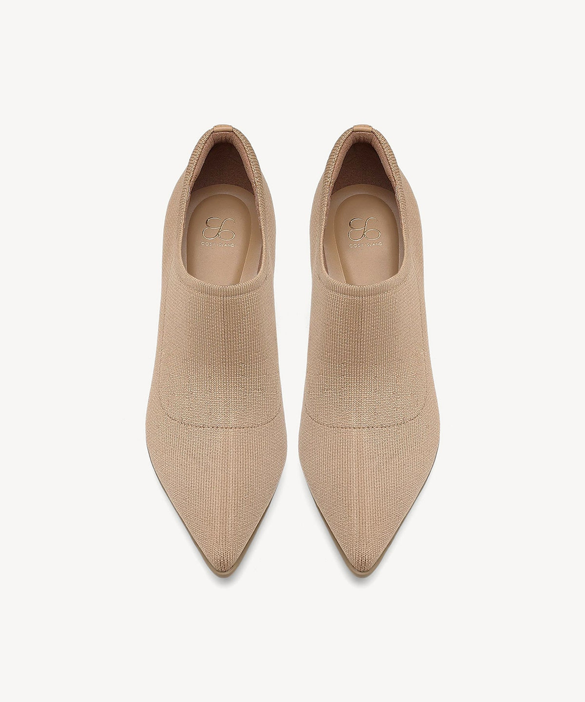 SoftBounce V-Knit Pointed Toe Stiletto Bootie
