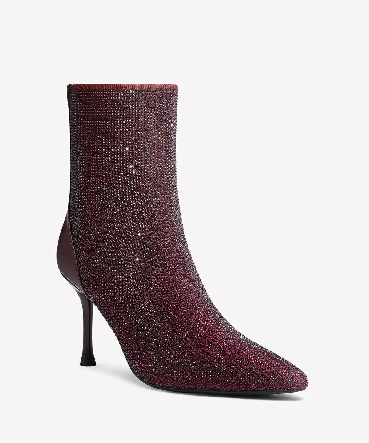 Starlight Pointed Toe Heeled Ankle Boot