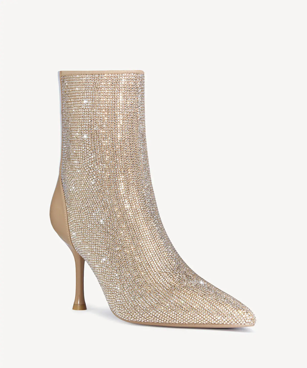 Starlight Pointed Toe Heeled Ankle Boot