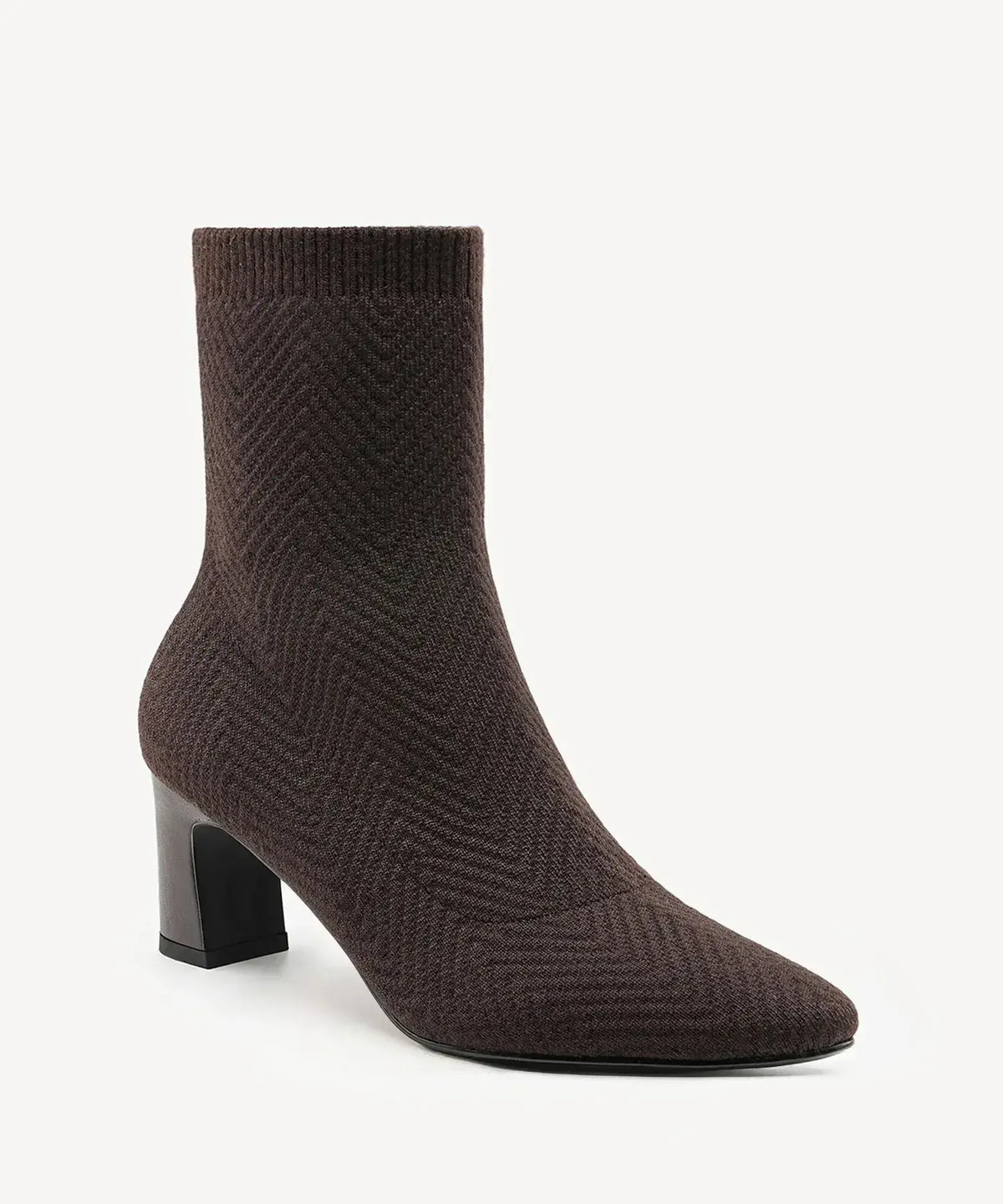 ThermoGrace Pointed Toe Block Heeled Ankle Boot