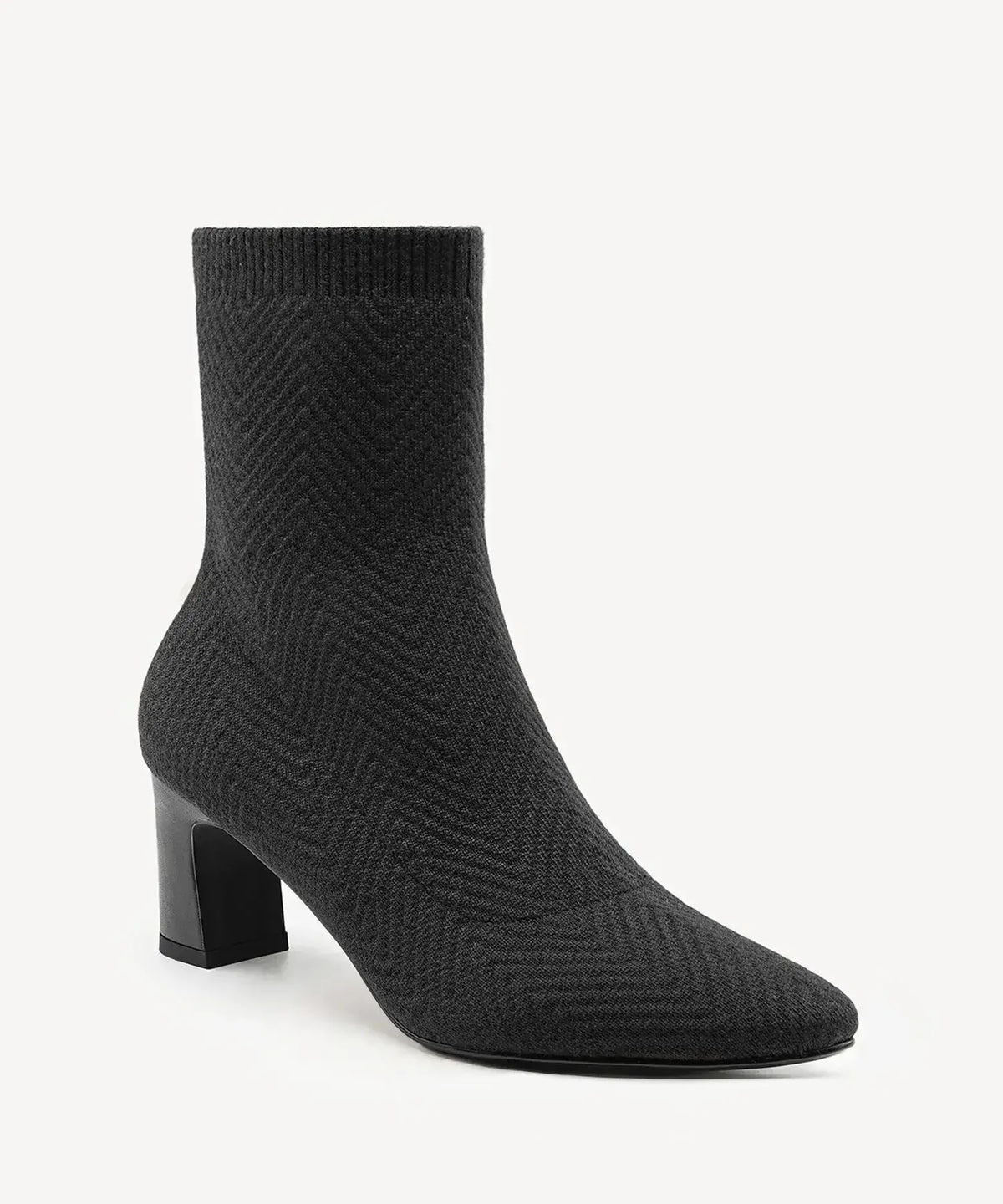 ThermoGrace Pointed Toe Block Heeled Ankle Boot