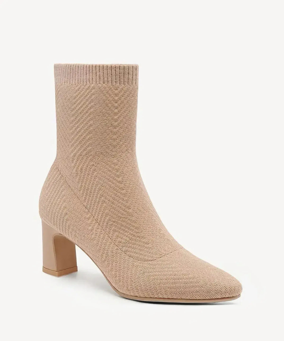 ThermoGrace Pointed Toe Block Heeled Ankle Boot