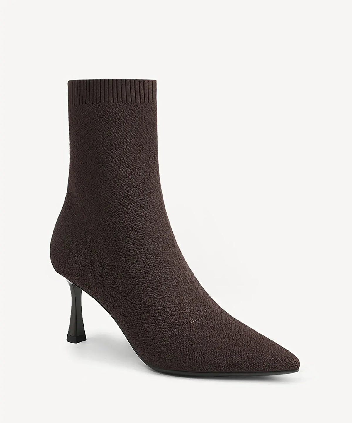 CloudMile Minimalist Pointed Toe Sock Ankle Boot - 2X Wide