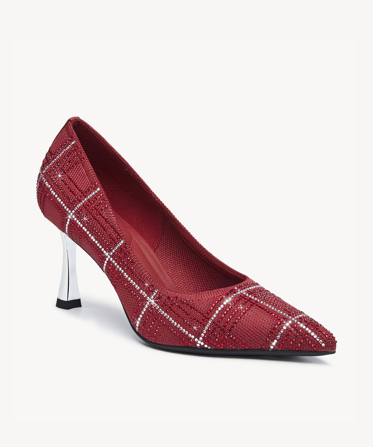 EternalPace Diamond Pointed Toe Heeled Pump