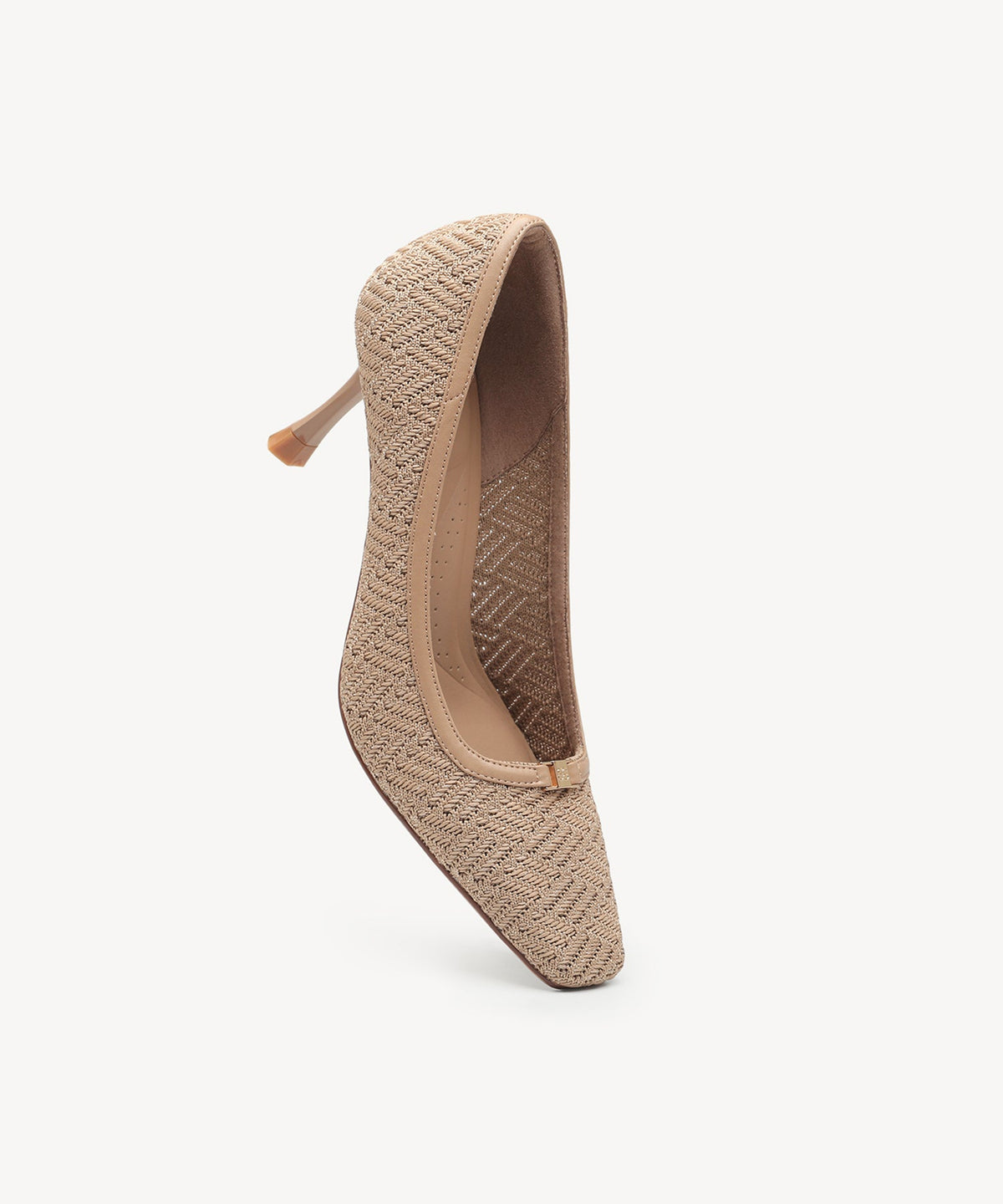 CloudFit Square Toe Heeled Pump