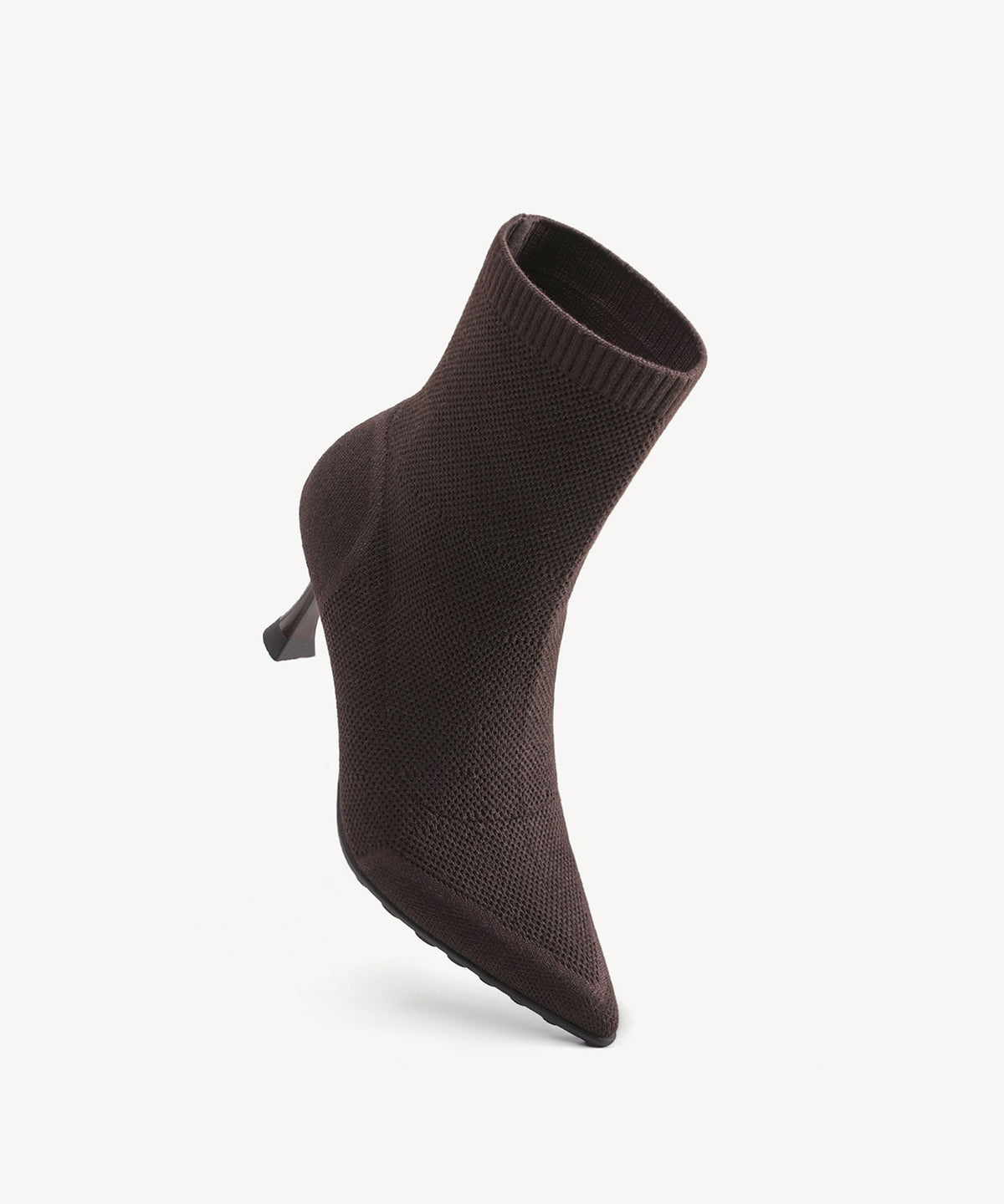 SoftBounce Pointed Toe Heeled Ankle Boot