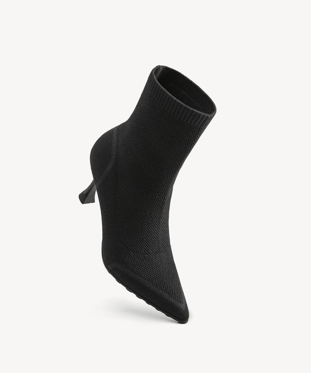 SoftBounce Pointed Toe Heeled Ankle Boot