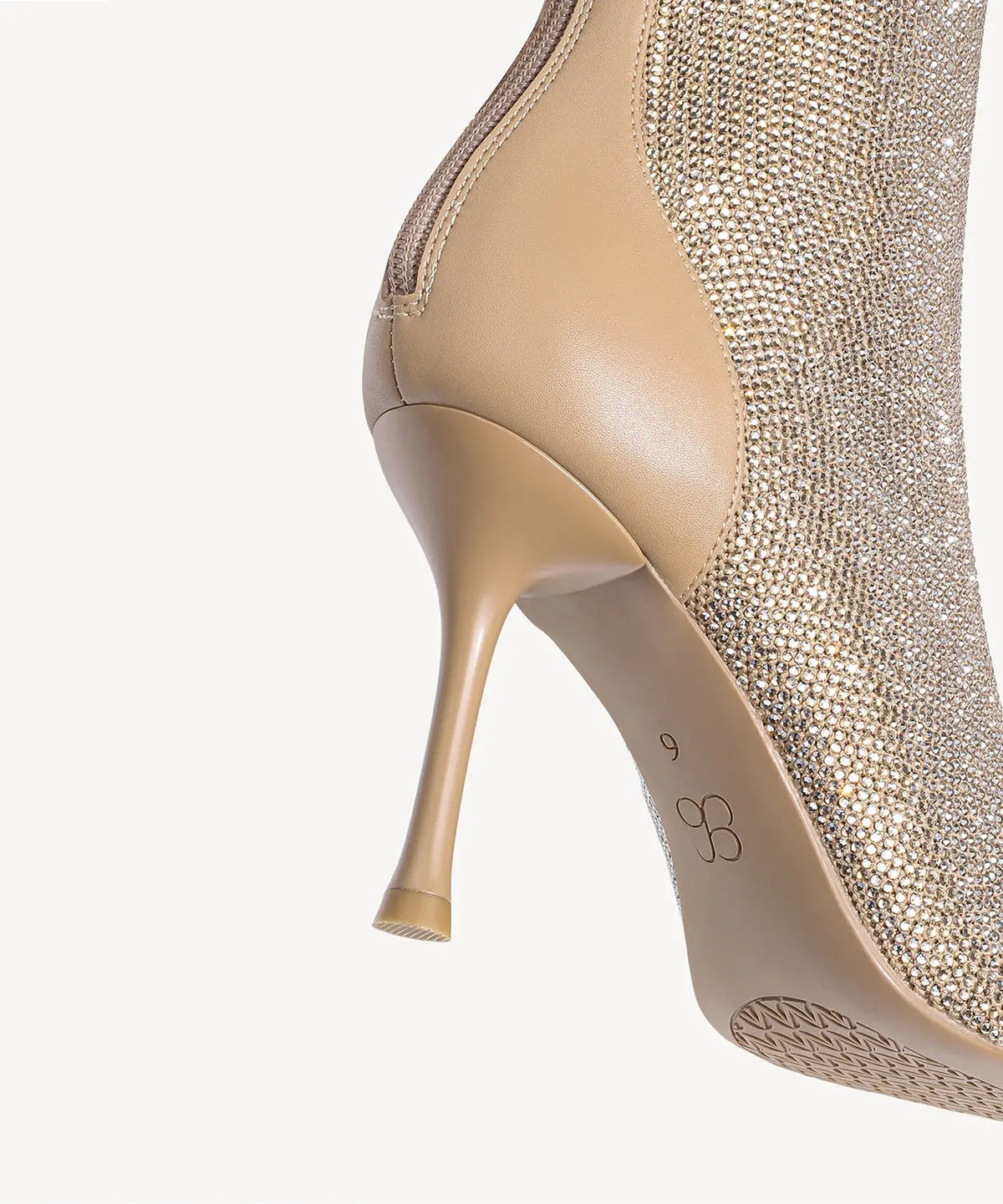 Starlight Pointed Toe Heeled Ankle Boot