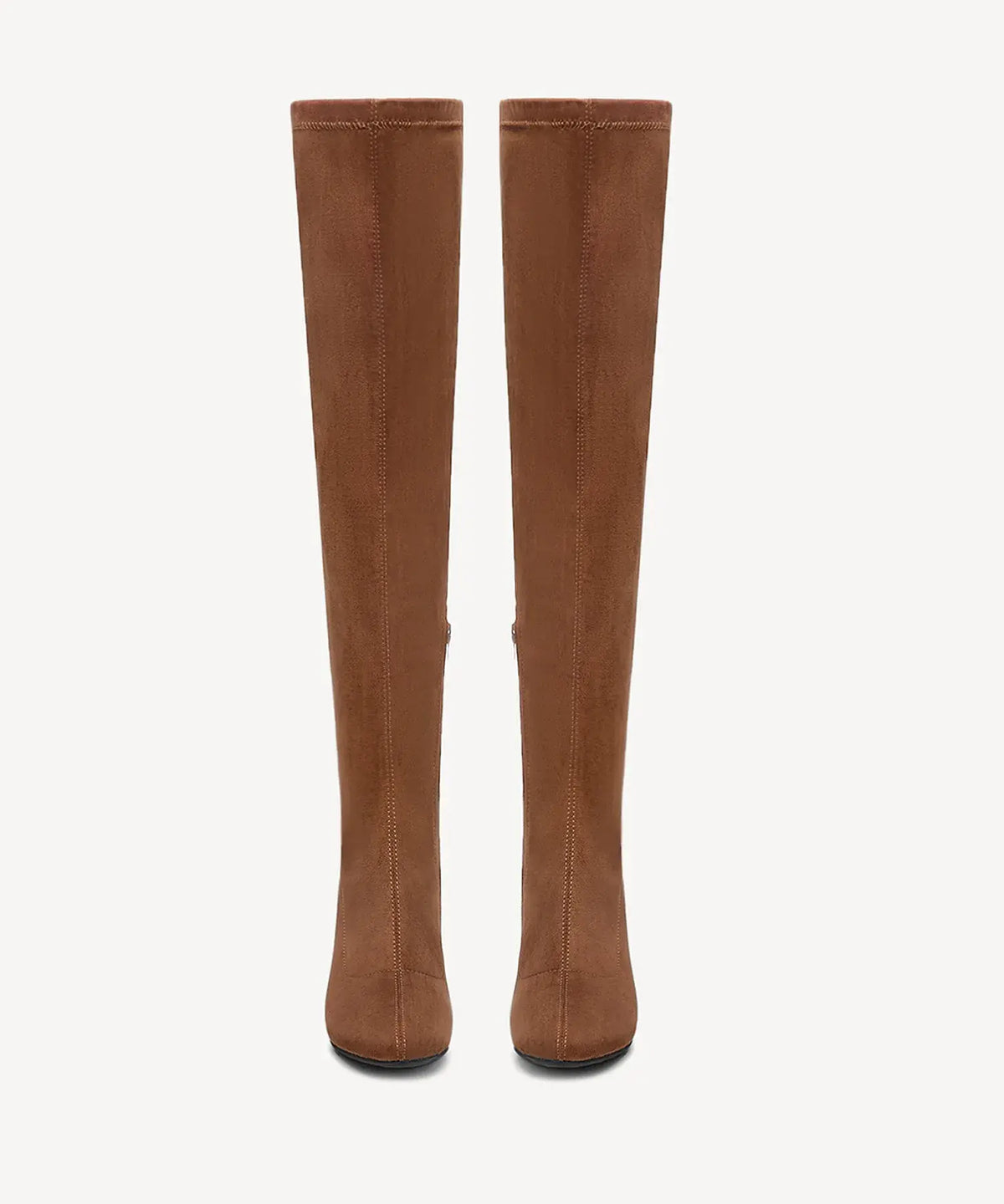 Minimalist Zipper Pointed Toe High Boot