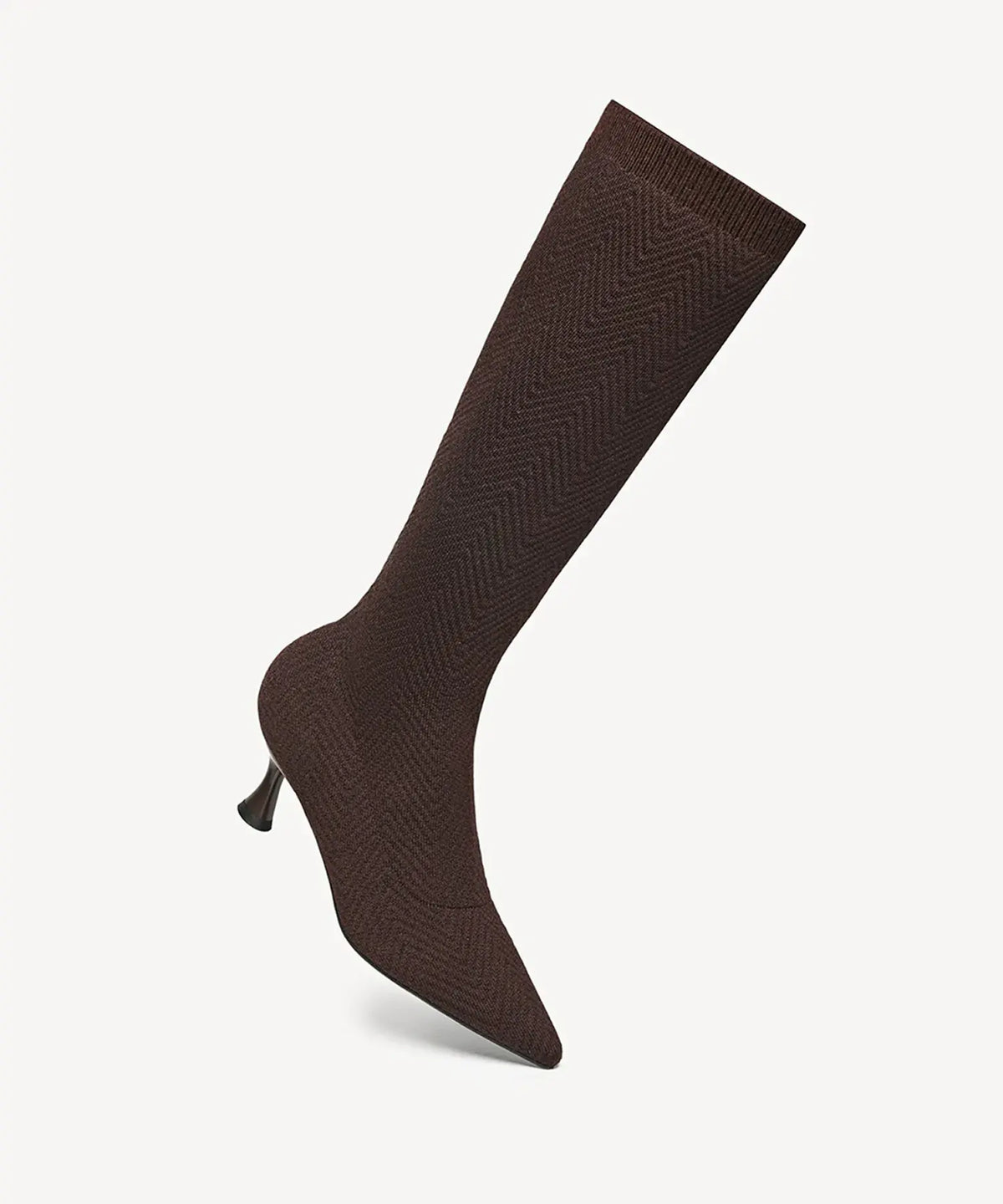 ThermoGrace Pointed Toe Heeled High Boot