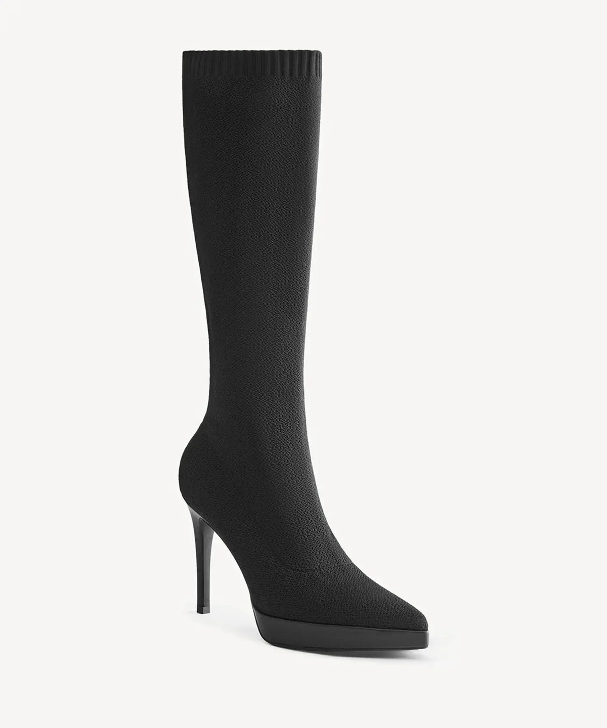 Moodboots Pointed Toe Platform High Boot