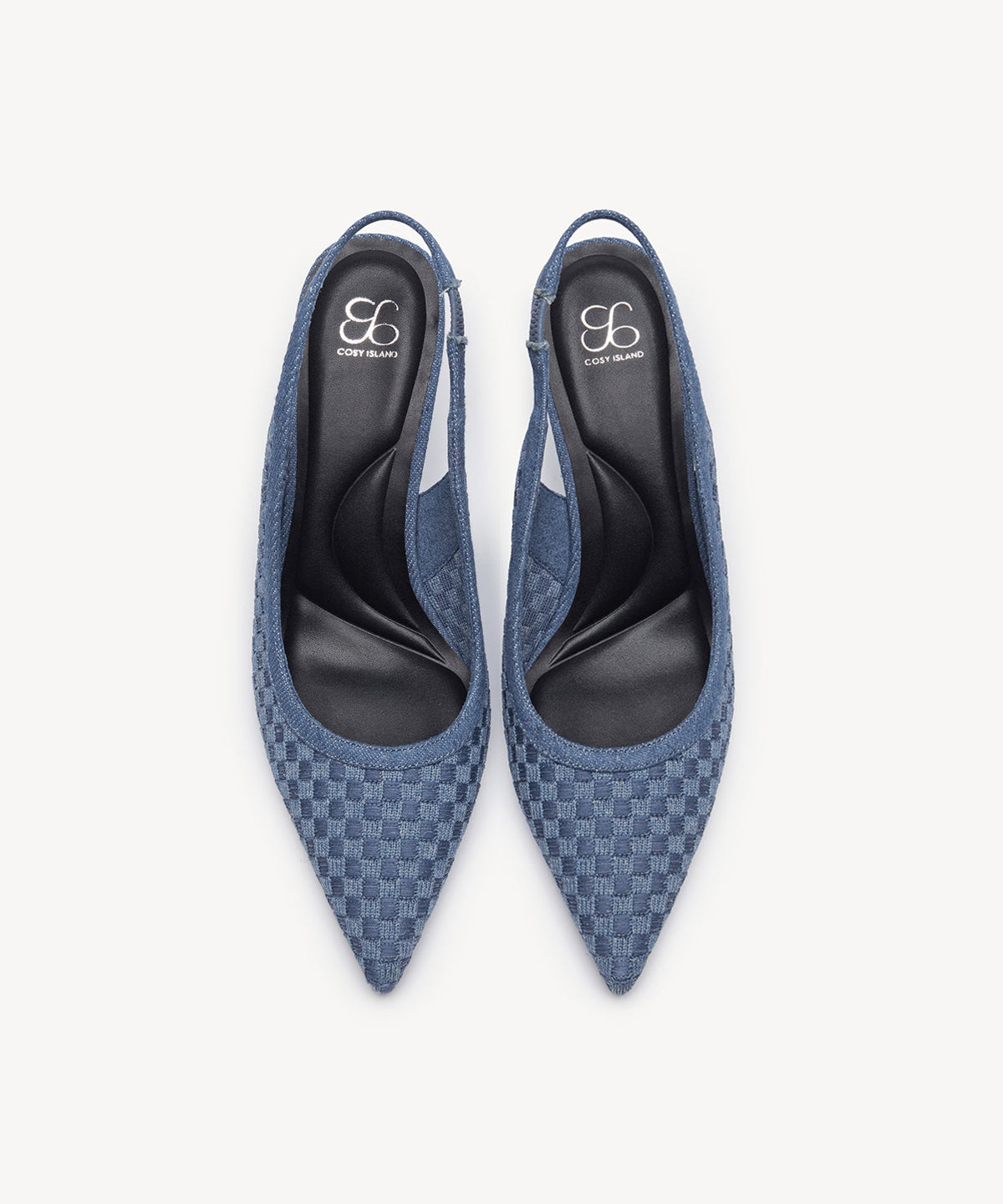GraceWeave Pointed Toe Stiletto Heeled Slingback