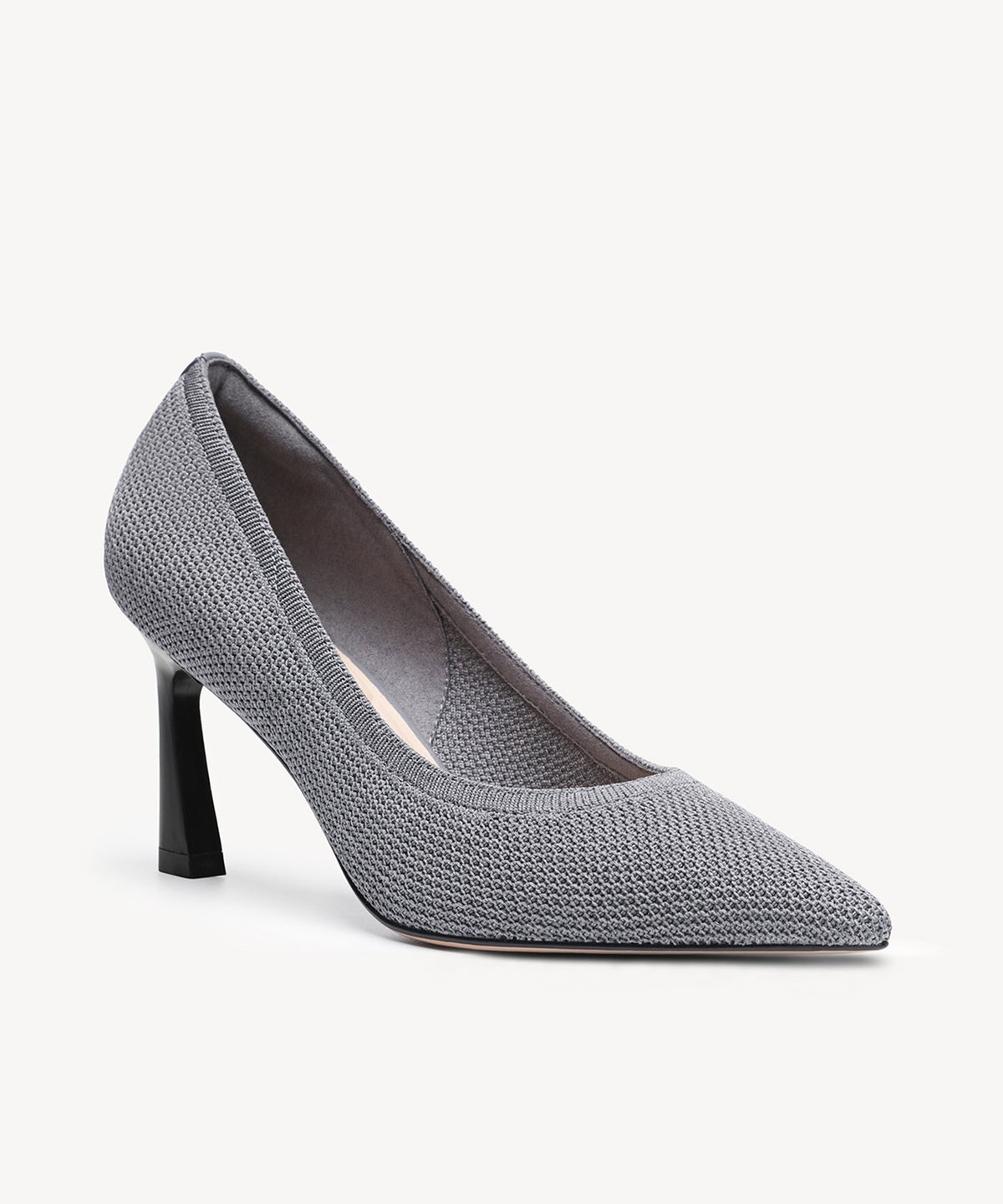 SerenKnit Pointed Toe Stiletto Heeled Pump