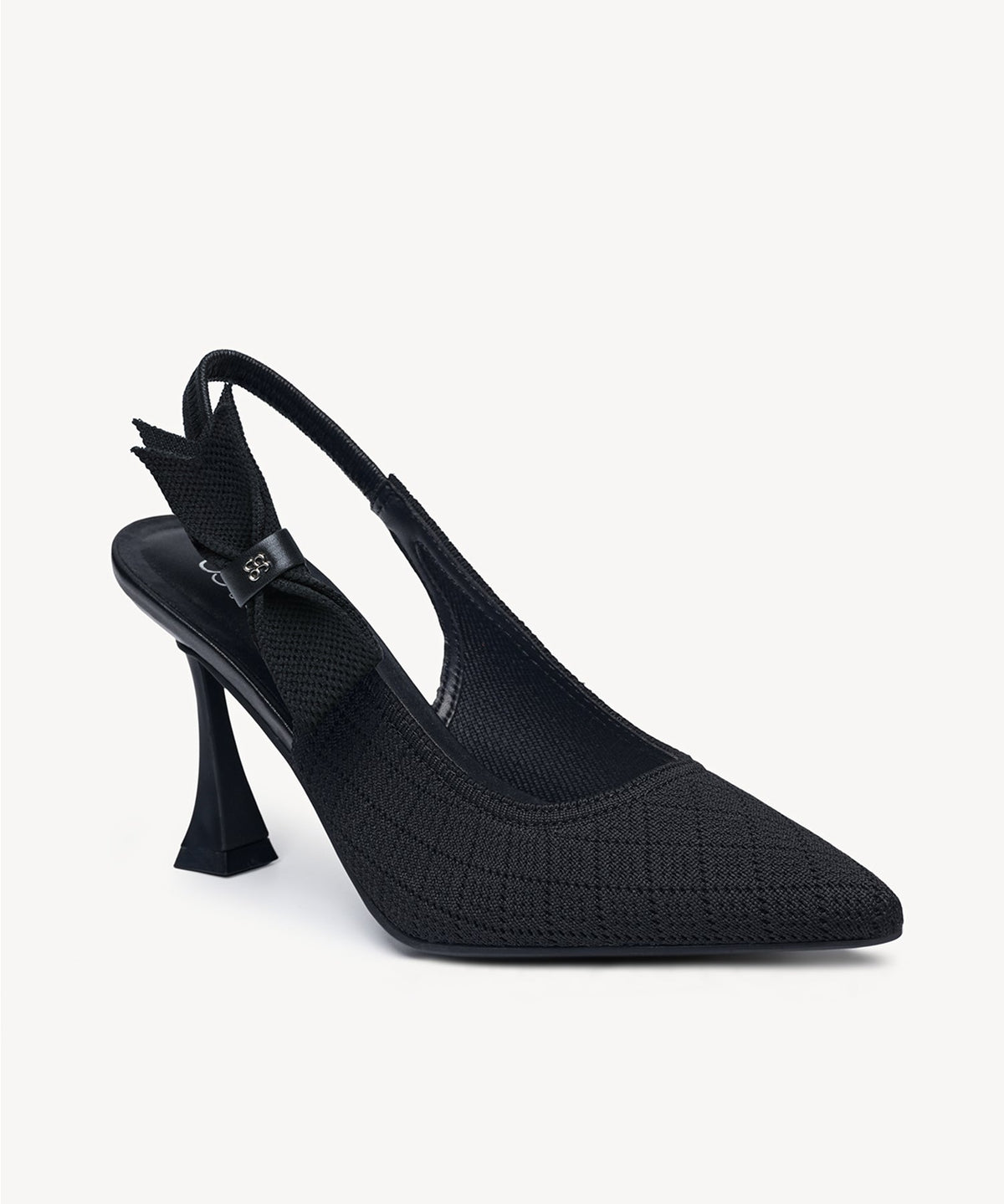 EverLush Bowknot Pointed Toe Heeled Slingback