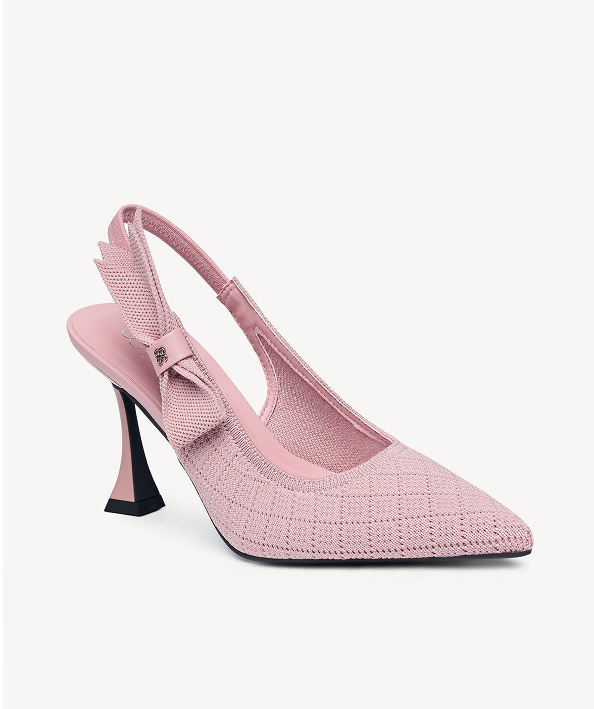 EverLush Bowknot Pointed Toe Heeled Slingback