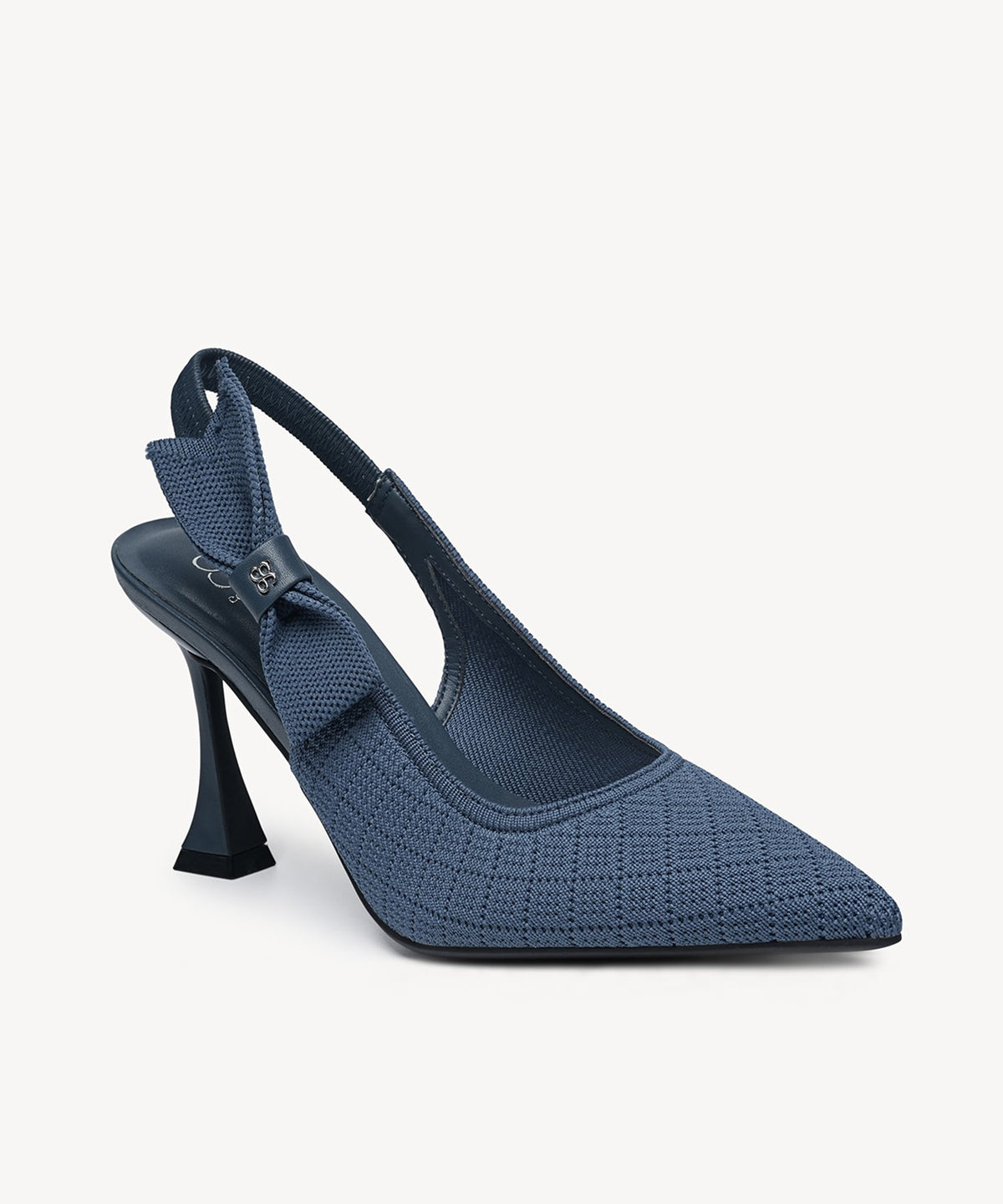 EverLush Bowknot Pointed Toe Heeled Slingback
