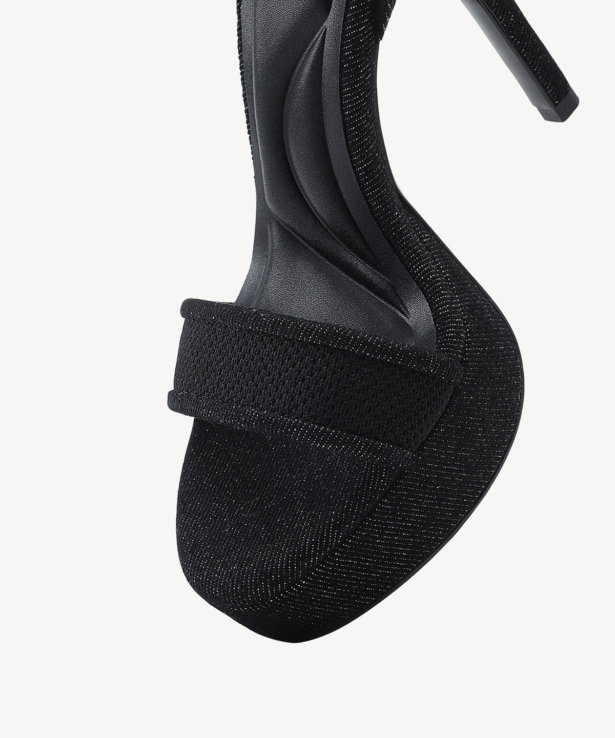 DenimLoft Strapped Platform Heeled Sandal