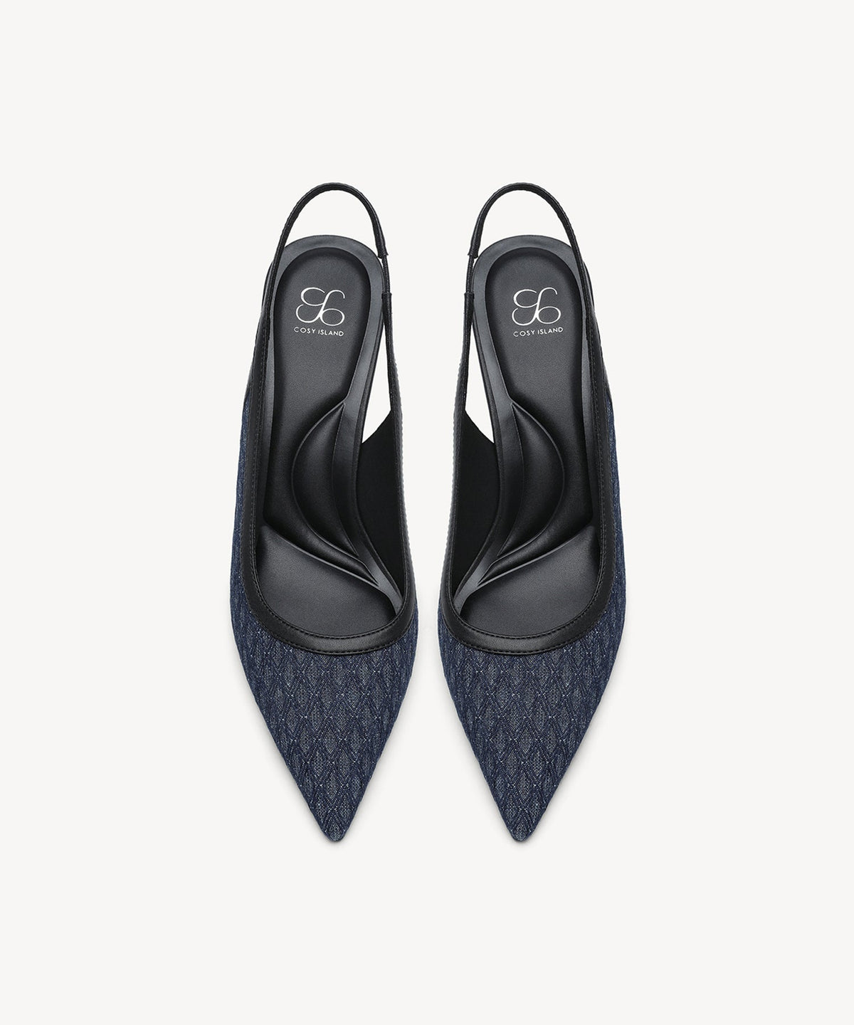 GraceWeave Pointed Toe Stiletto Heeled Slingback