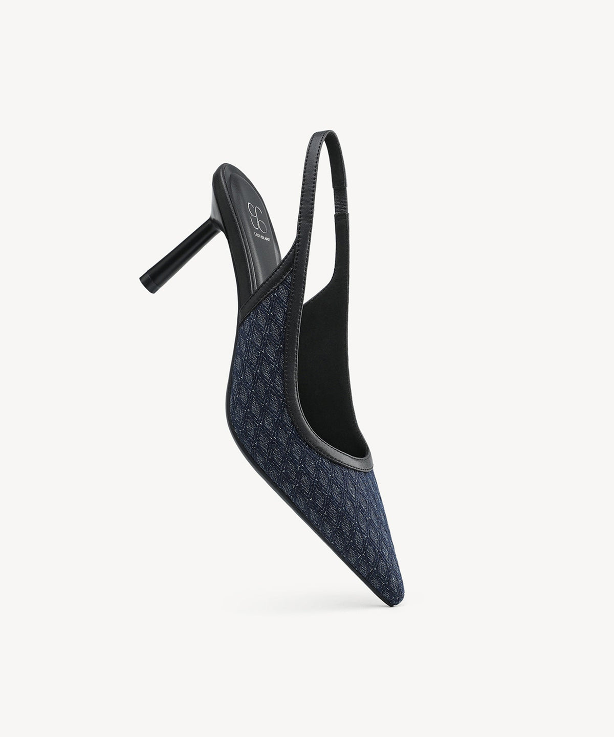 GraceWeave Pointed Toe Stiletto Heeled Slingback