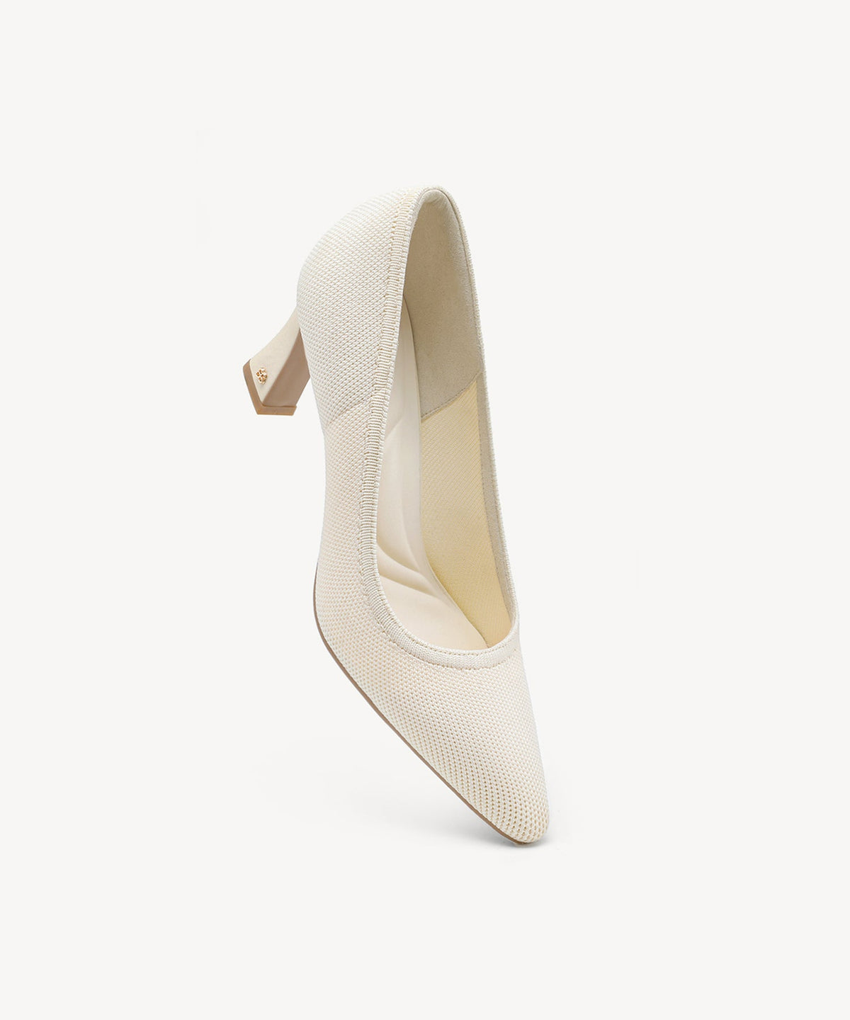 SerenTouch Pointed Toe Heeled Pump