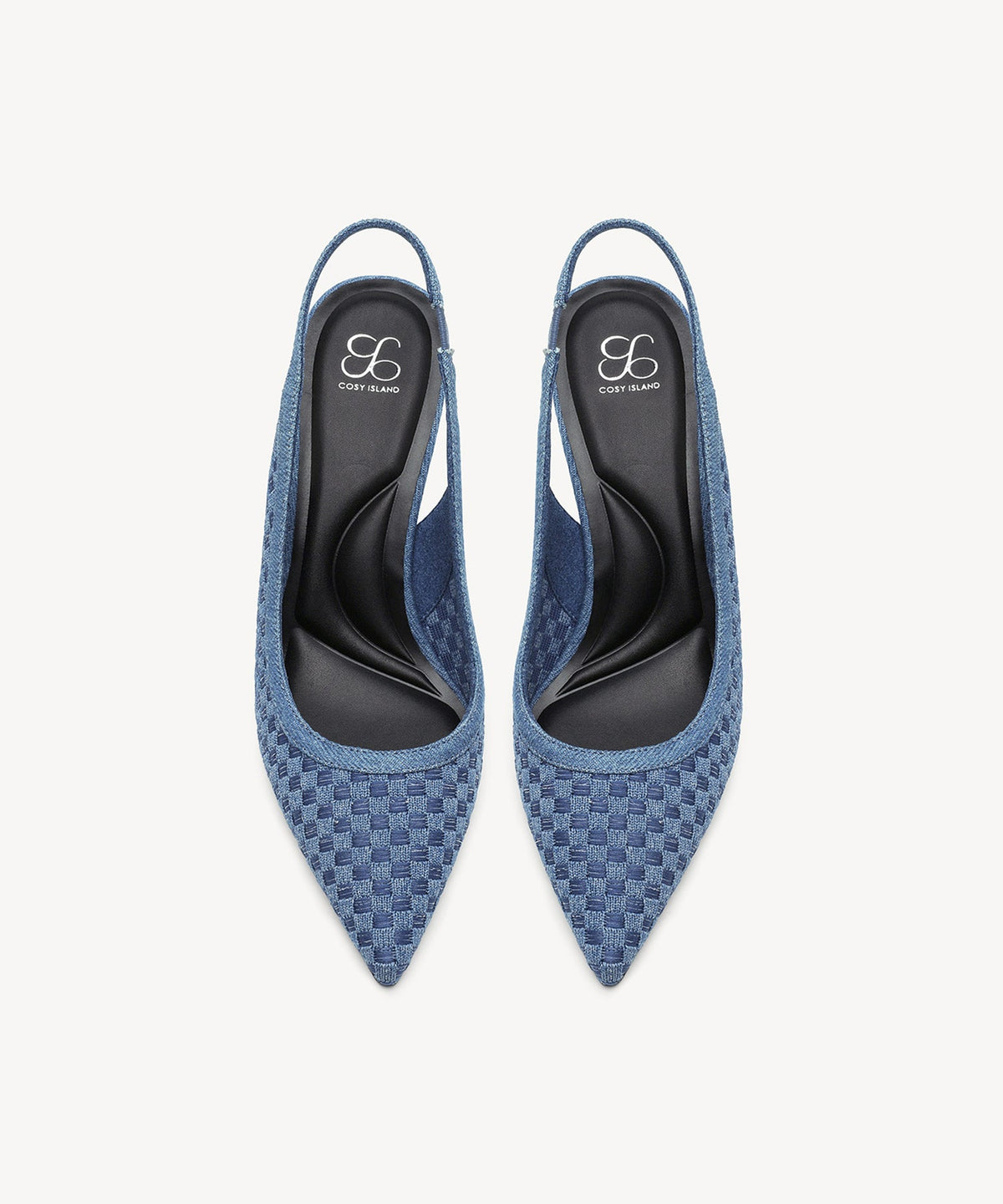 GraceWeave Pointed Toe Stiletto Heeled Slingback