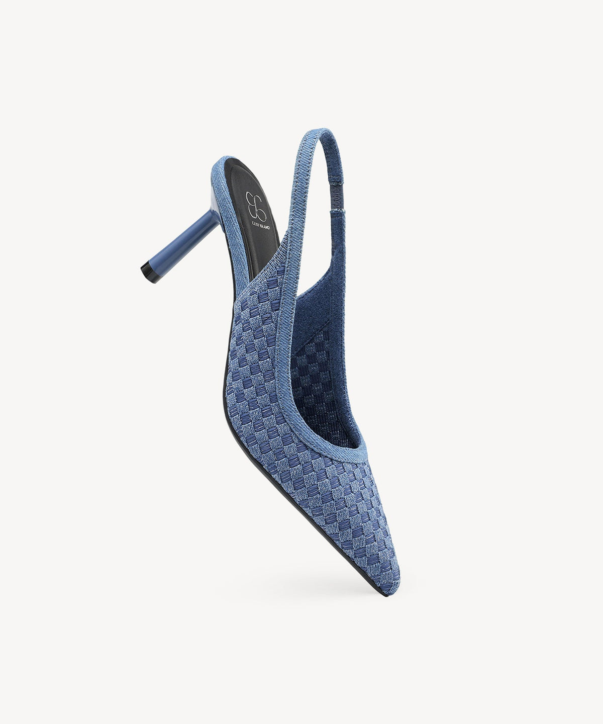 GraceWeave Pointed Toe Stiletto Heeled Slingback