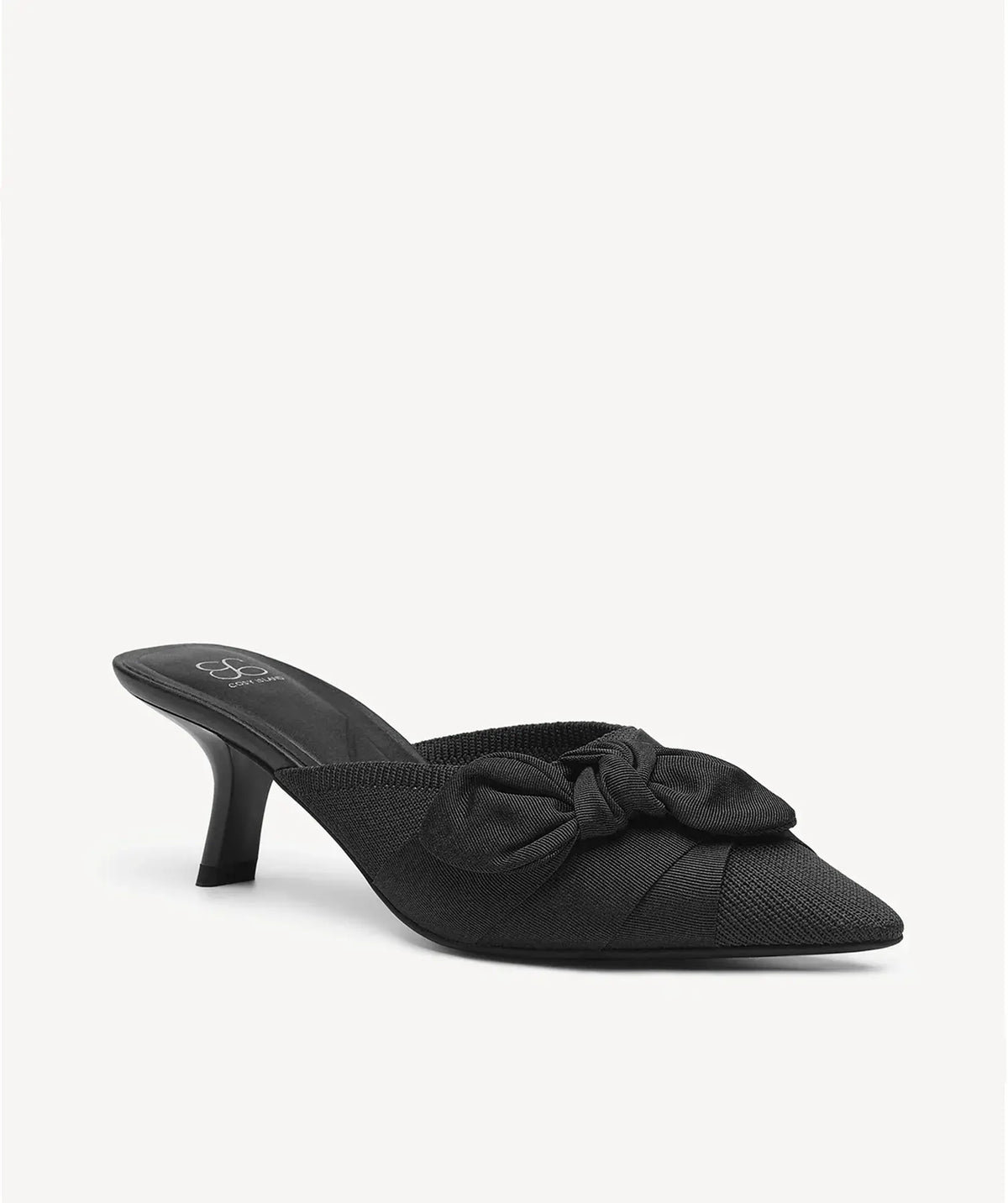 BelleKnot Pointed Toe Heeled Mule