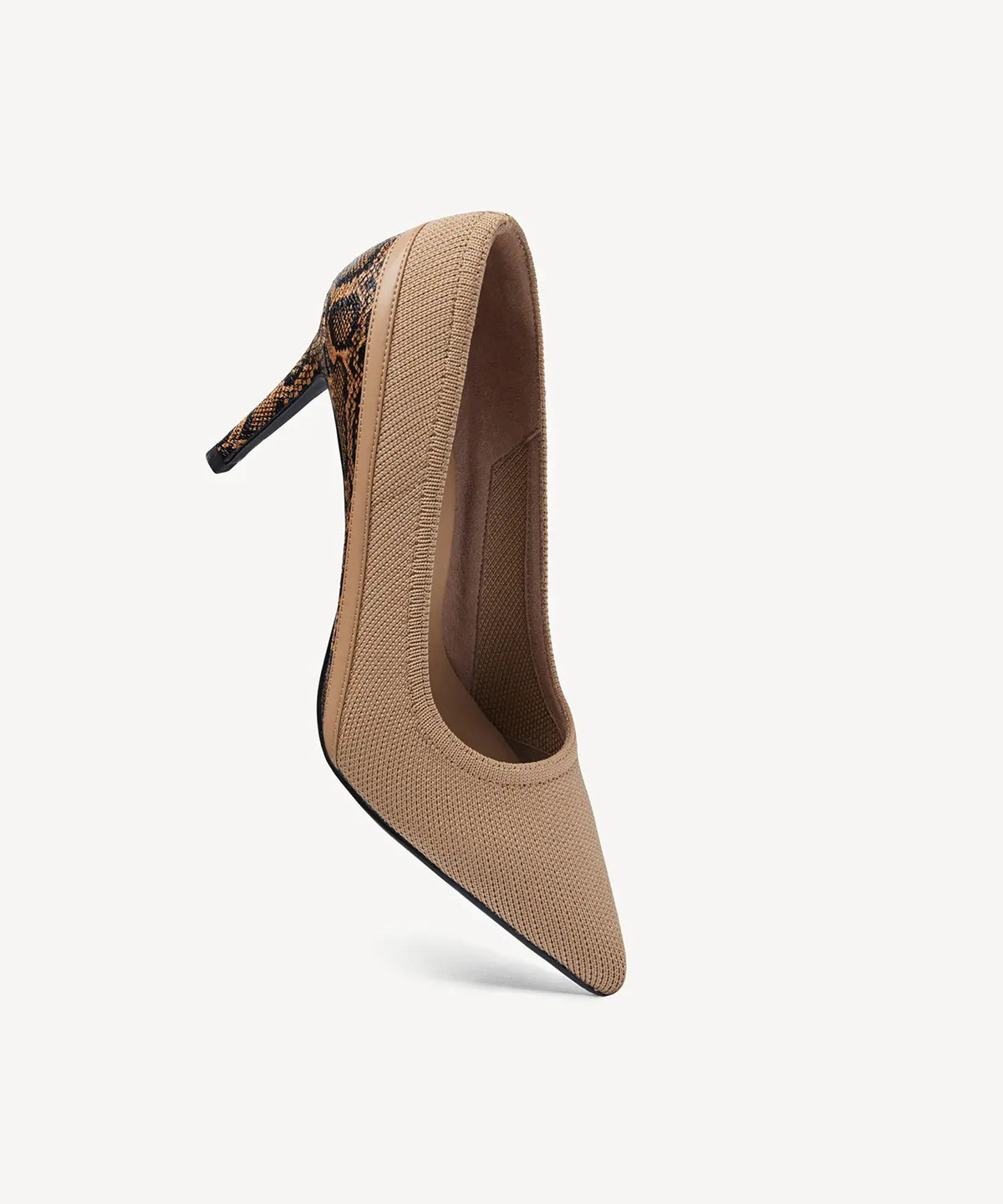 SerpentChic Pointed Toe Heeled Pump