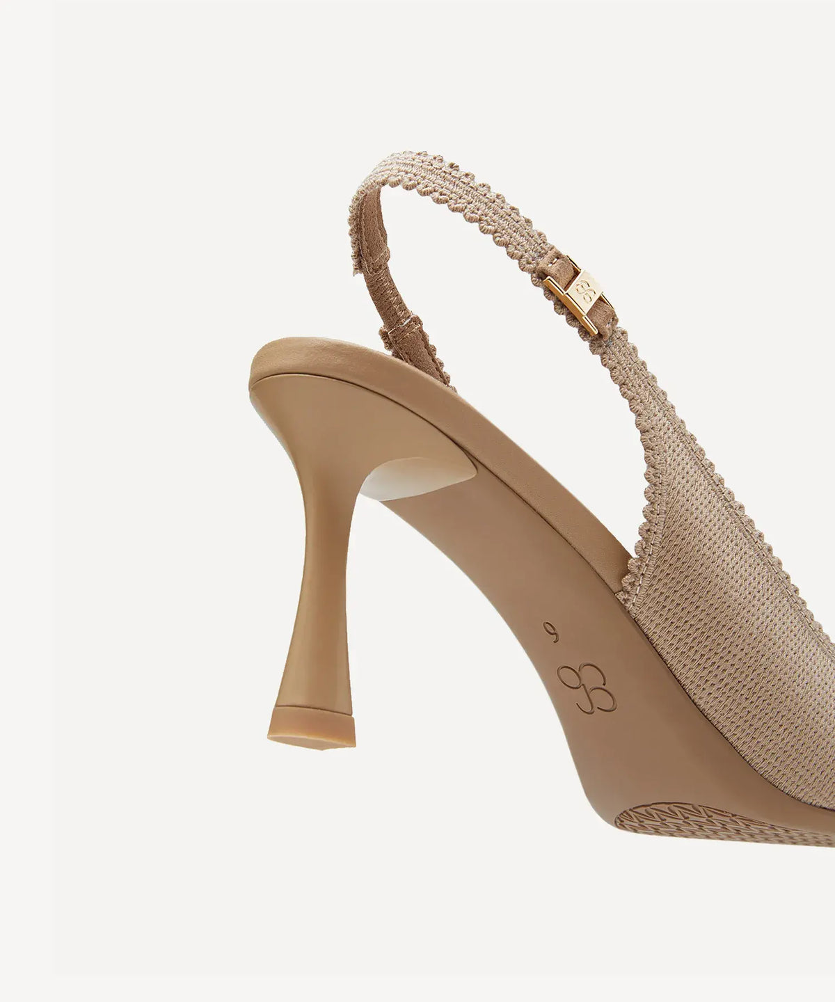 EmbroDance Elegant Stiletto Heeled Slingback