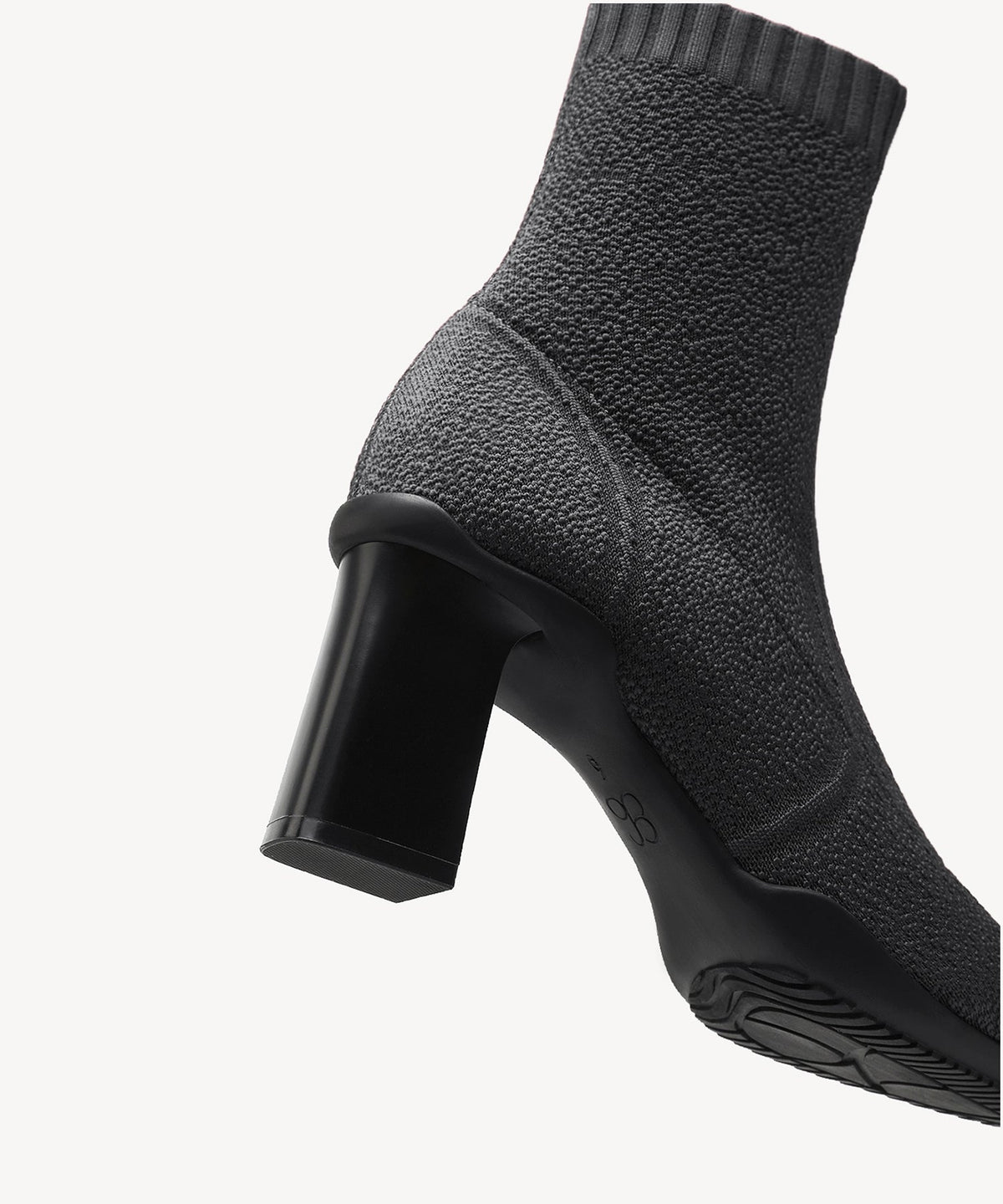BelleVoyage Block Pointed Toe Sock Ankle Boot