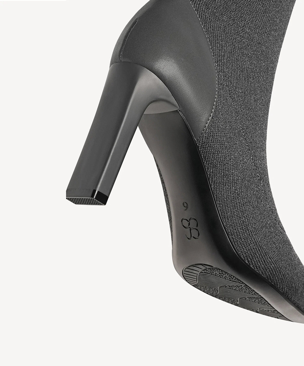 VersaStyle Pointed Toe Block Heel Over-the-Knee Boot