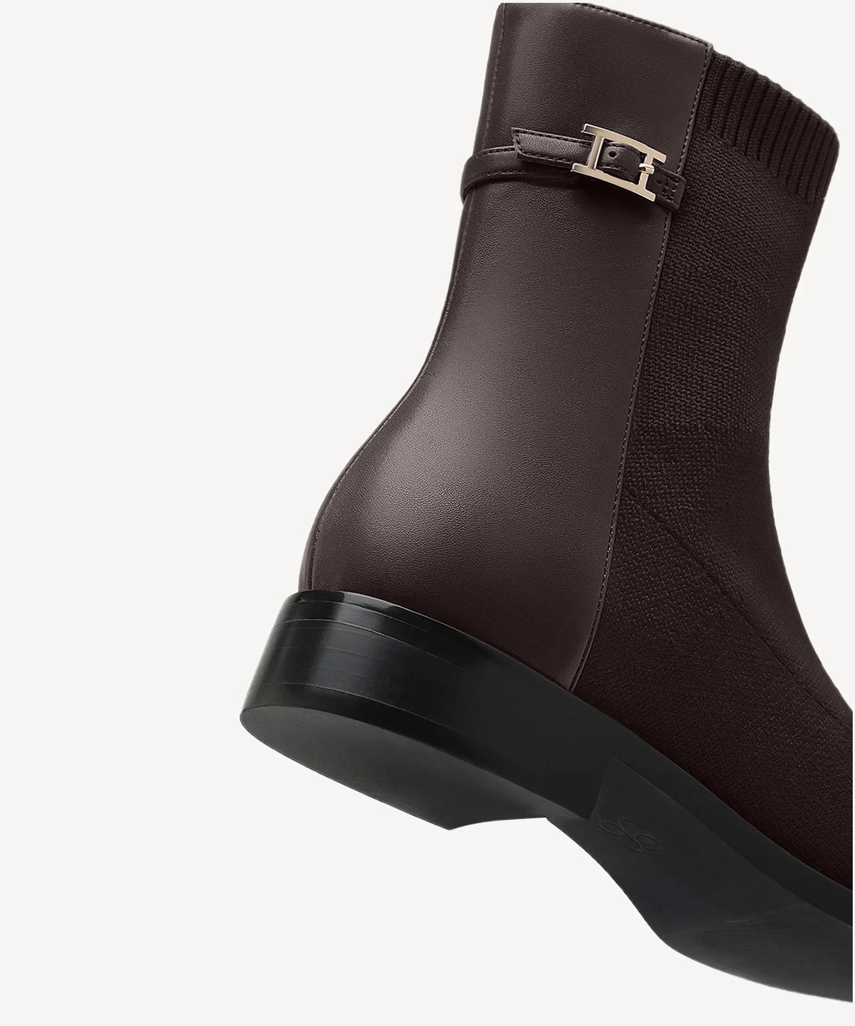 EaseWalk Round Toe Sock Flat Ankle Boot