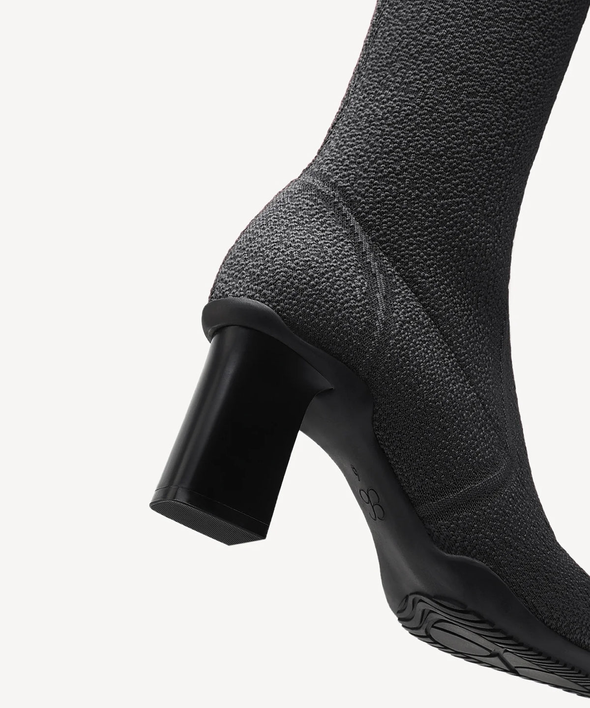 BelleVoyage Block Pointed Toe Heeled High Boot