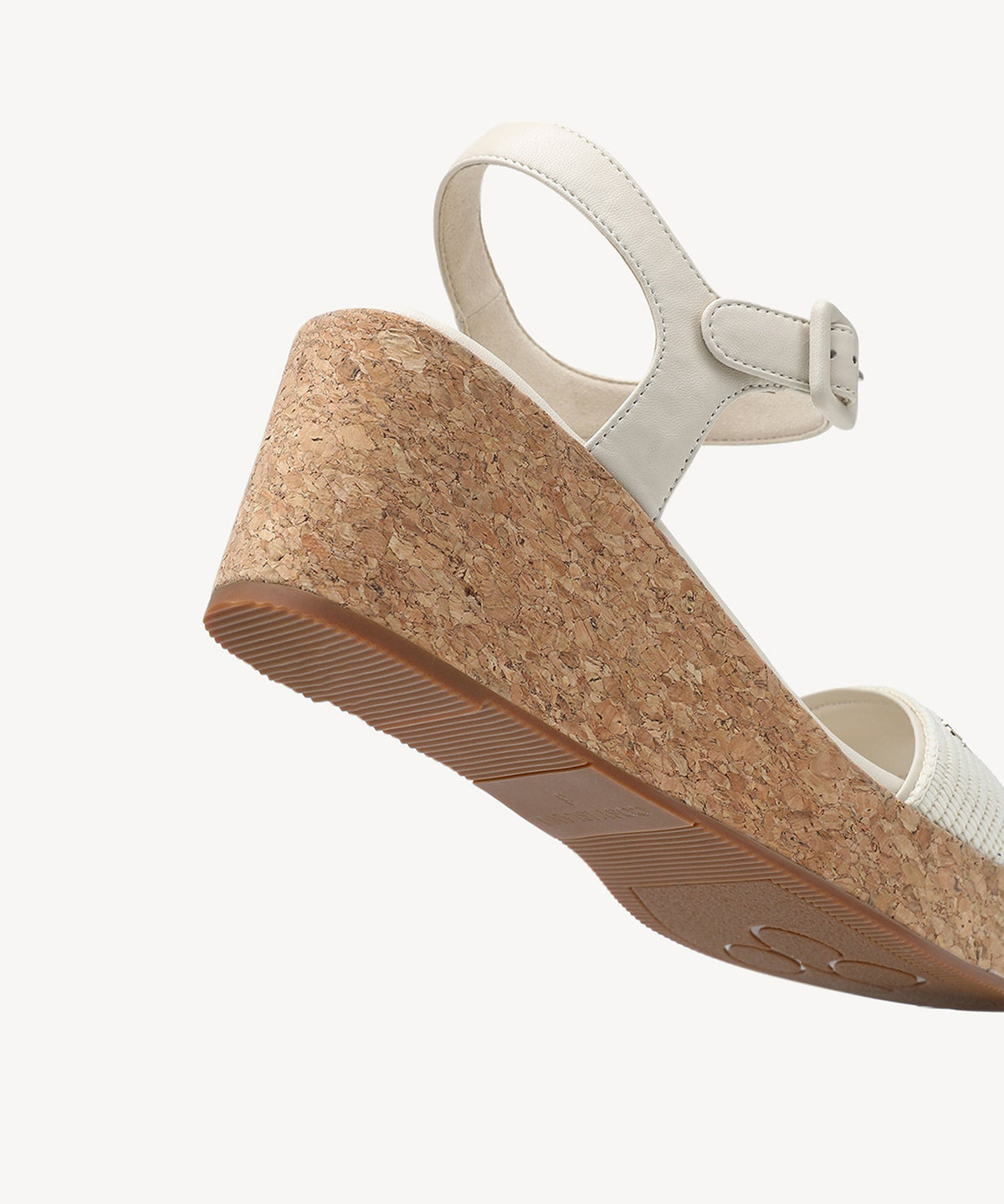 TerraLoft Square Toe Wedge Sandal