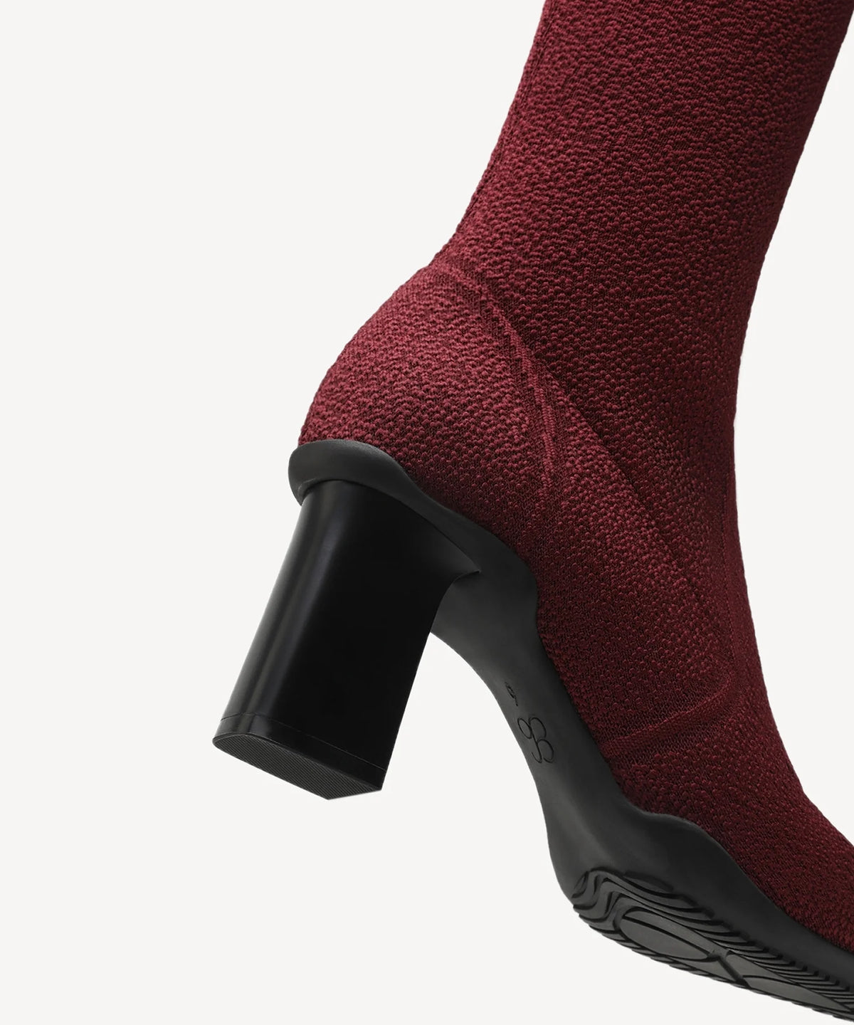 BelleVoyage Block Pointed Toe Heeled High Boot