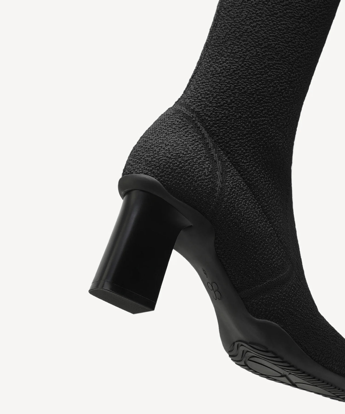 BelleVoyage Block Pointed Toe Heeled High Boot