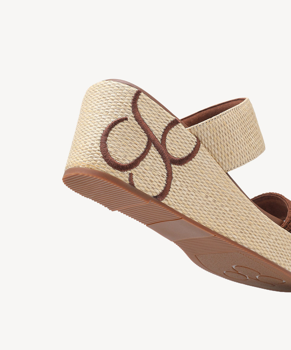 CrestWedge Double Strap Espadrilles Sandal
