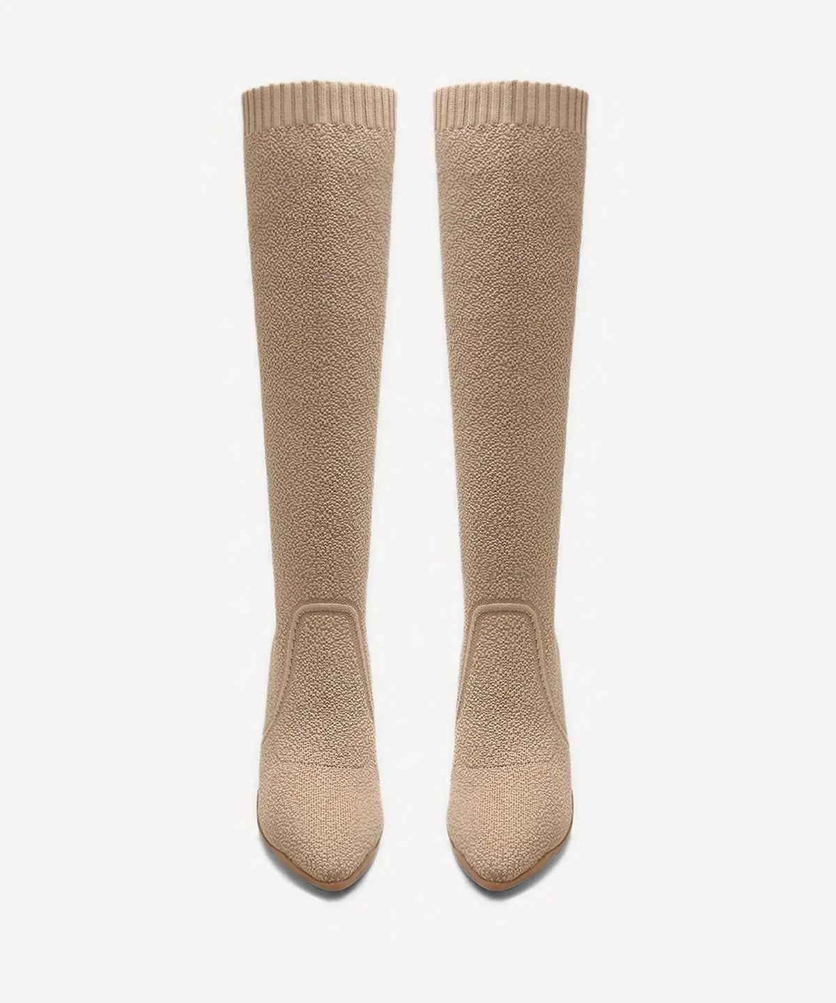 BelleVoyage Block Pointed Toe Heeled High Boot