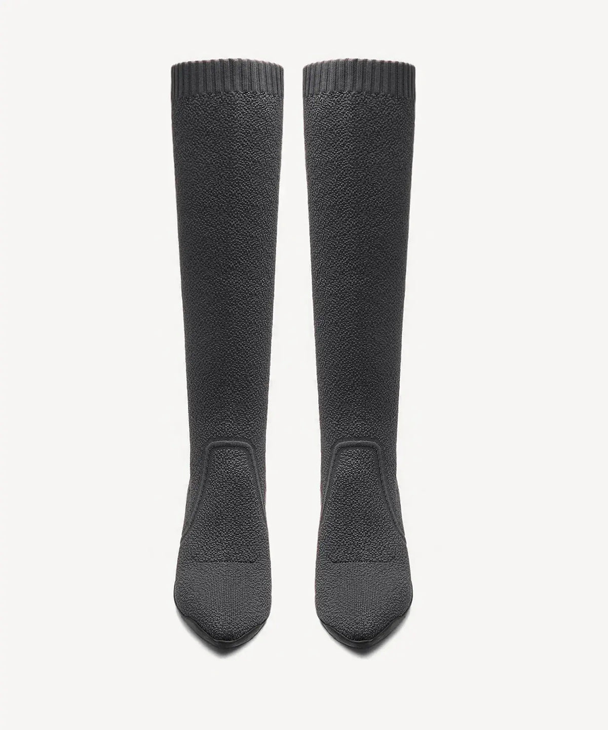 BelleVoyage Block Pointed Toe Heeled High Boot