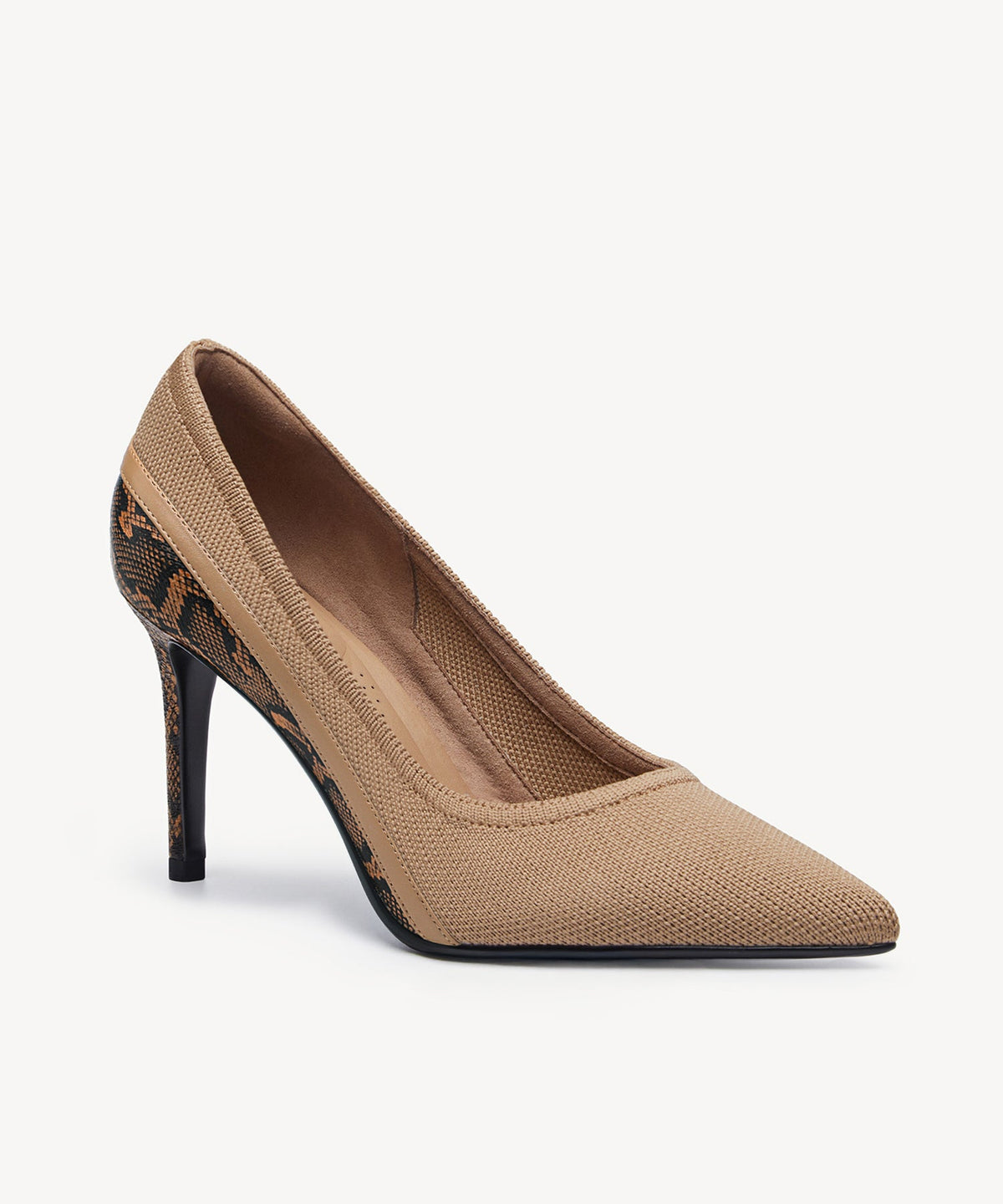 SerpentChic Pointed Toe Heeled Pump