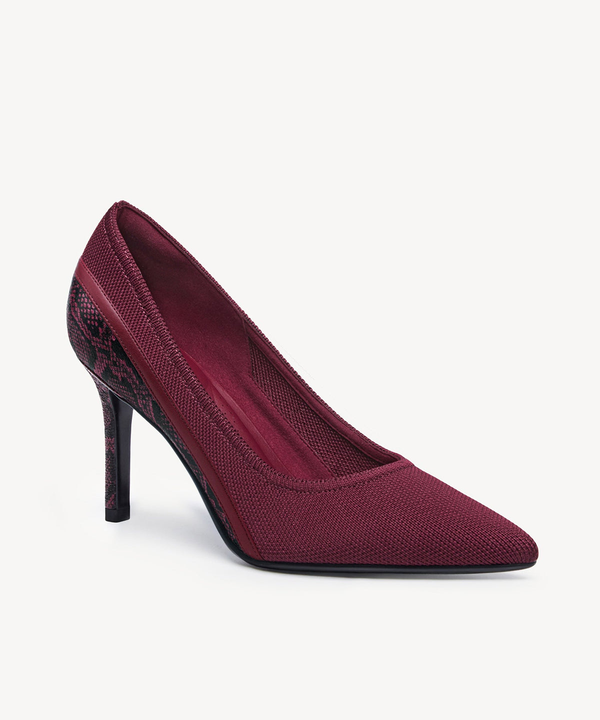 SerpentChic Pointed Toe Heeled Pump